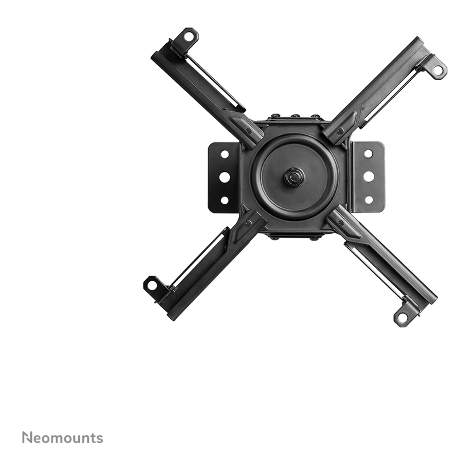 Neomounts CL25-550BL1 Support de plafond pour vidéoprojecteur - h74.5-114.5 cm - installation facile - orientable