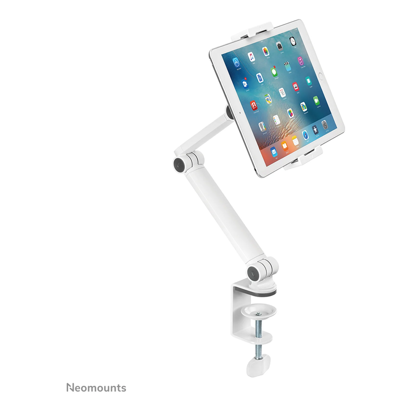 Neomounts DS15-545WH1 Support pour tablette à pince pour bureau 4.7-12.9" - universel - orientable