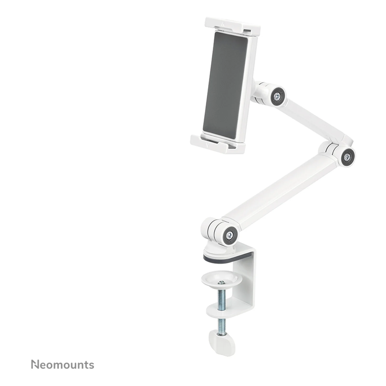 Neomounts DS15-545WH1 Support pour tablette à pince pour bureau 4.7-12.9" - universel - orientable