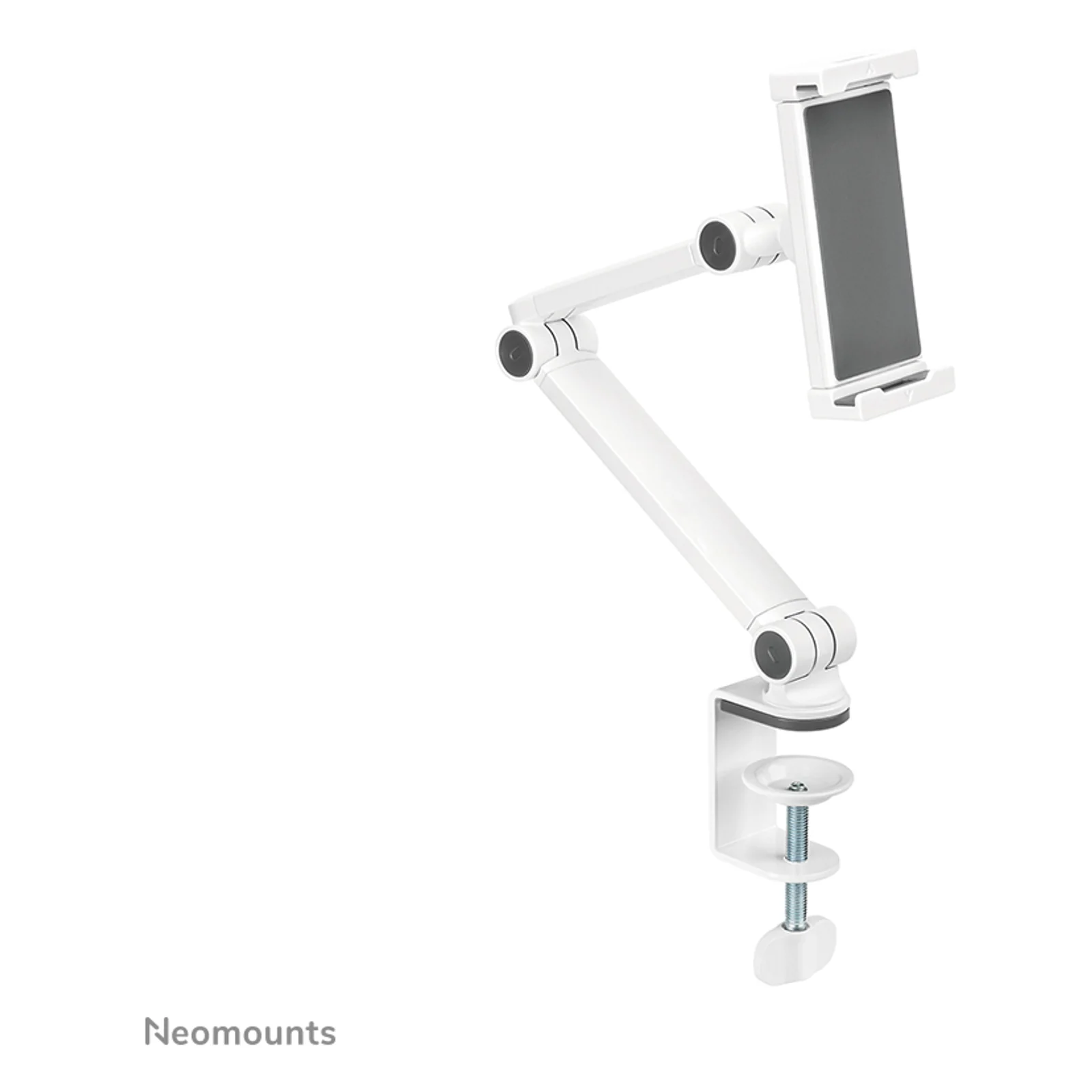 Neomounts DS15-545WH1 Support pour tablette à pince pour bureau 4.7-12.9" - universel - orientable