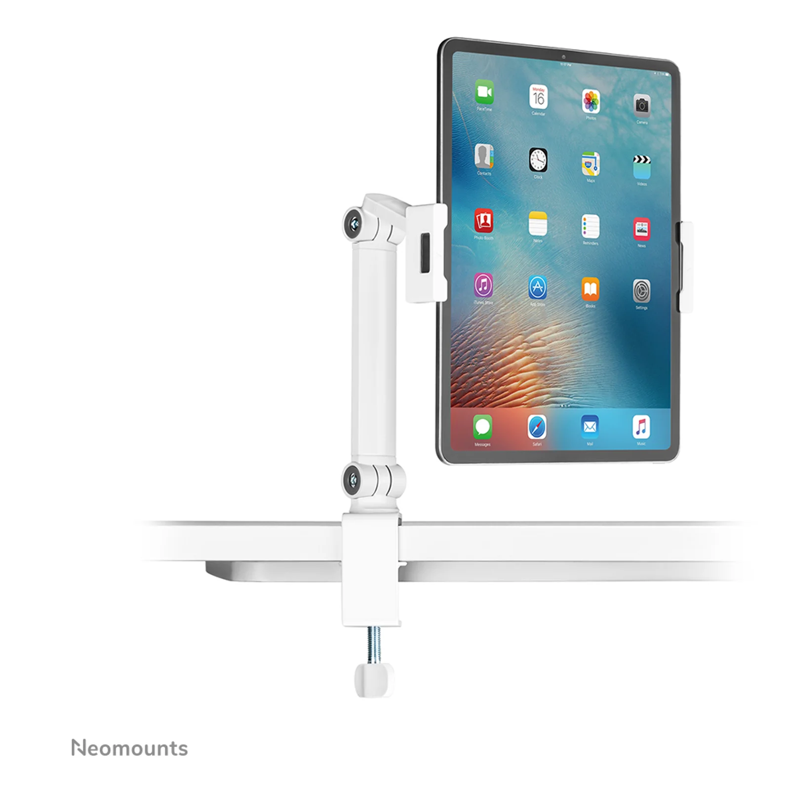 Neomounts DS15-545WH1 Support pour tablette à pince pour bureau 4.7-12.9" - universel - orientable