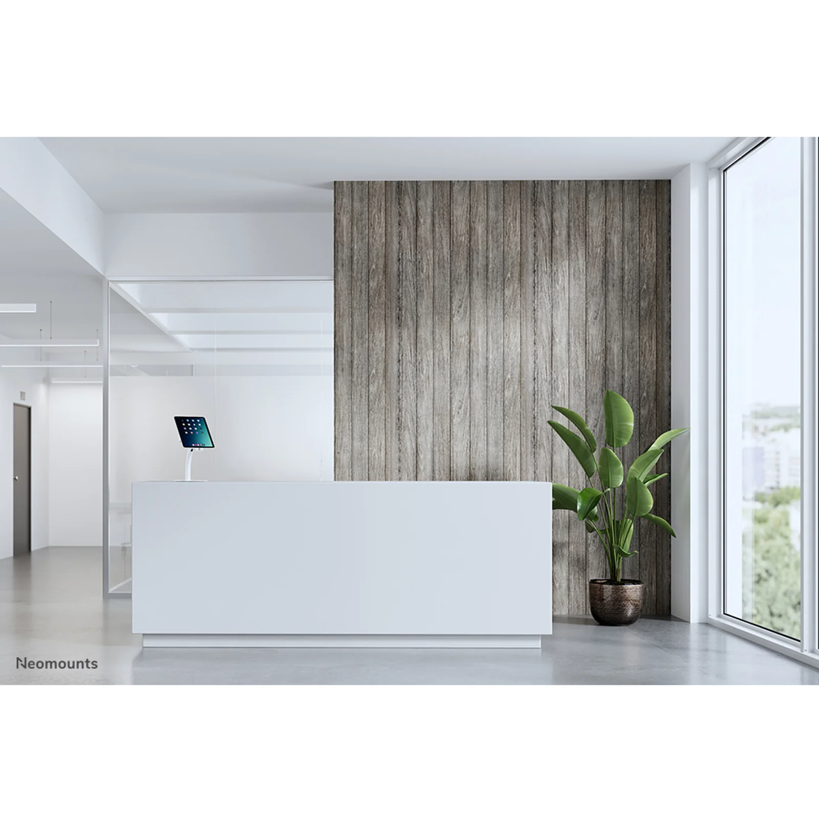 Neomounts DS15-625WH1 Support de bureau pour tablette 7.9-11" - verrouillable - universel