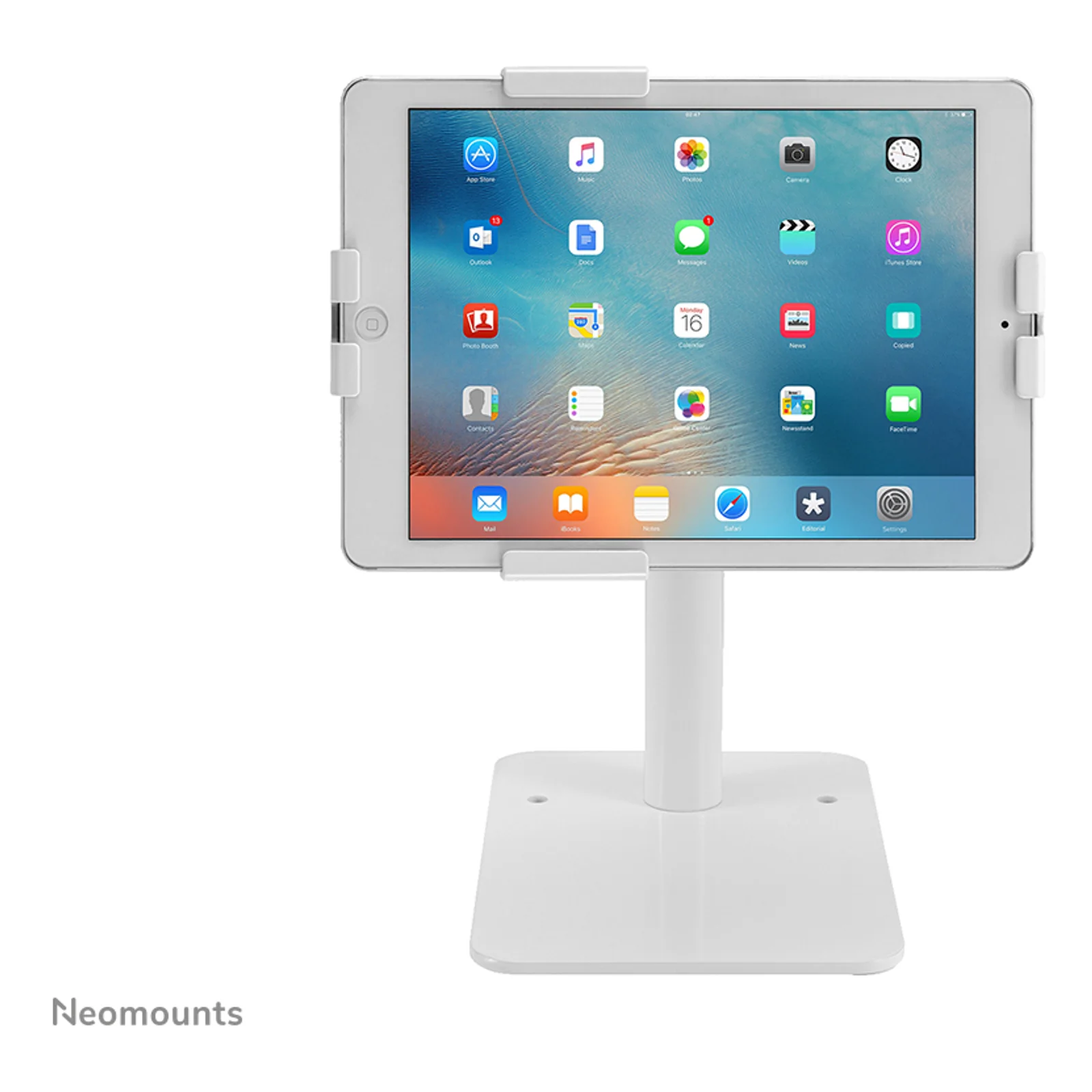 Neomounts DS15-625WH1 Support de bureau pour tablette 7.9-11" - verrouillable - universel