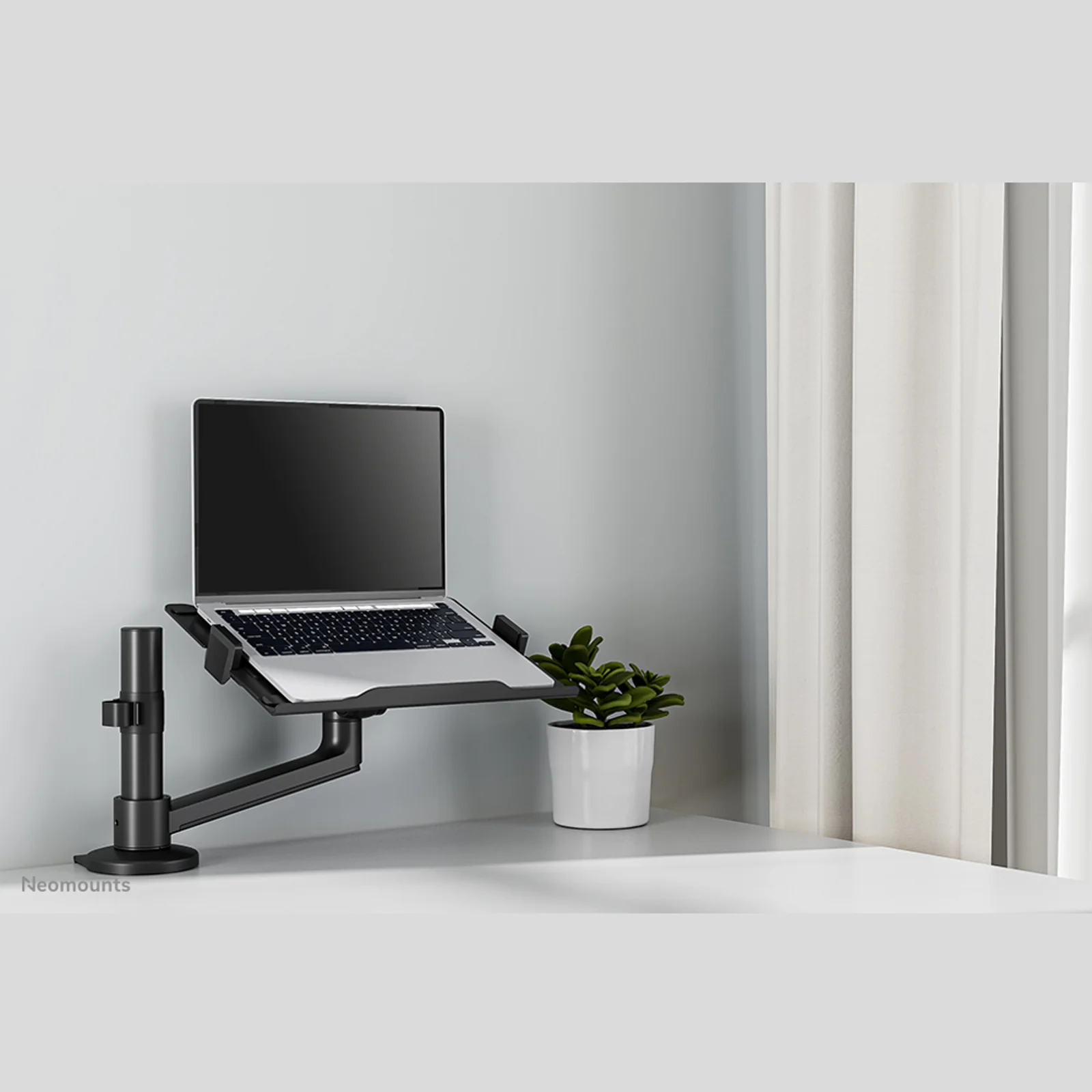 Neomounts DS20-425BL1 Support d'ordinateur portable à fixer 11.6-17.3" - économie d'espace