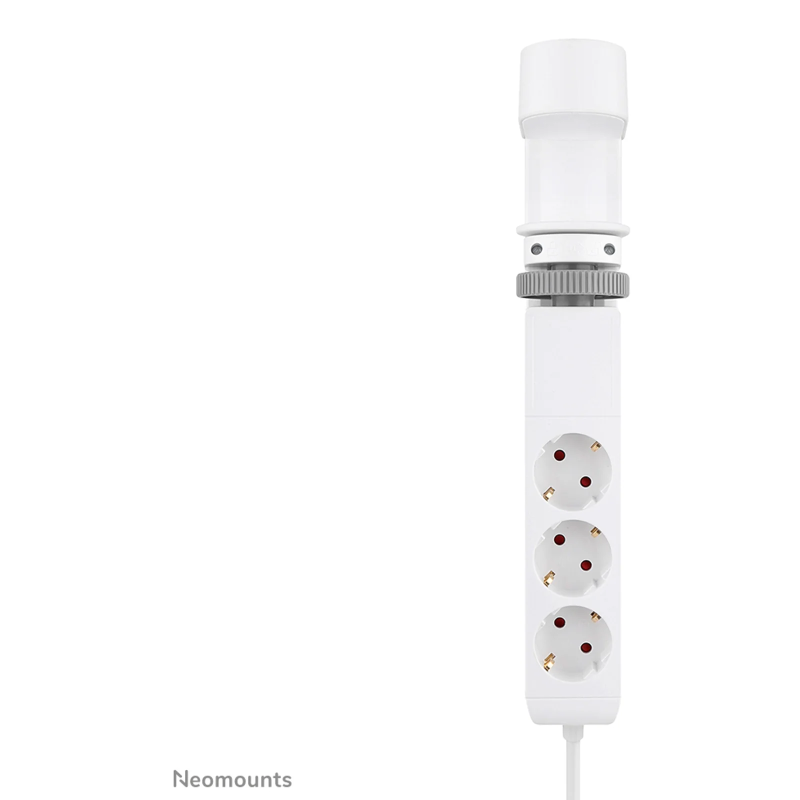 Neomounts DS22-840WH6 Multiprise de bureau avec pince et ports USB-C et USB-A - charge rapide