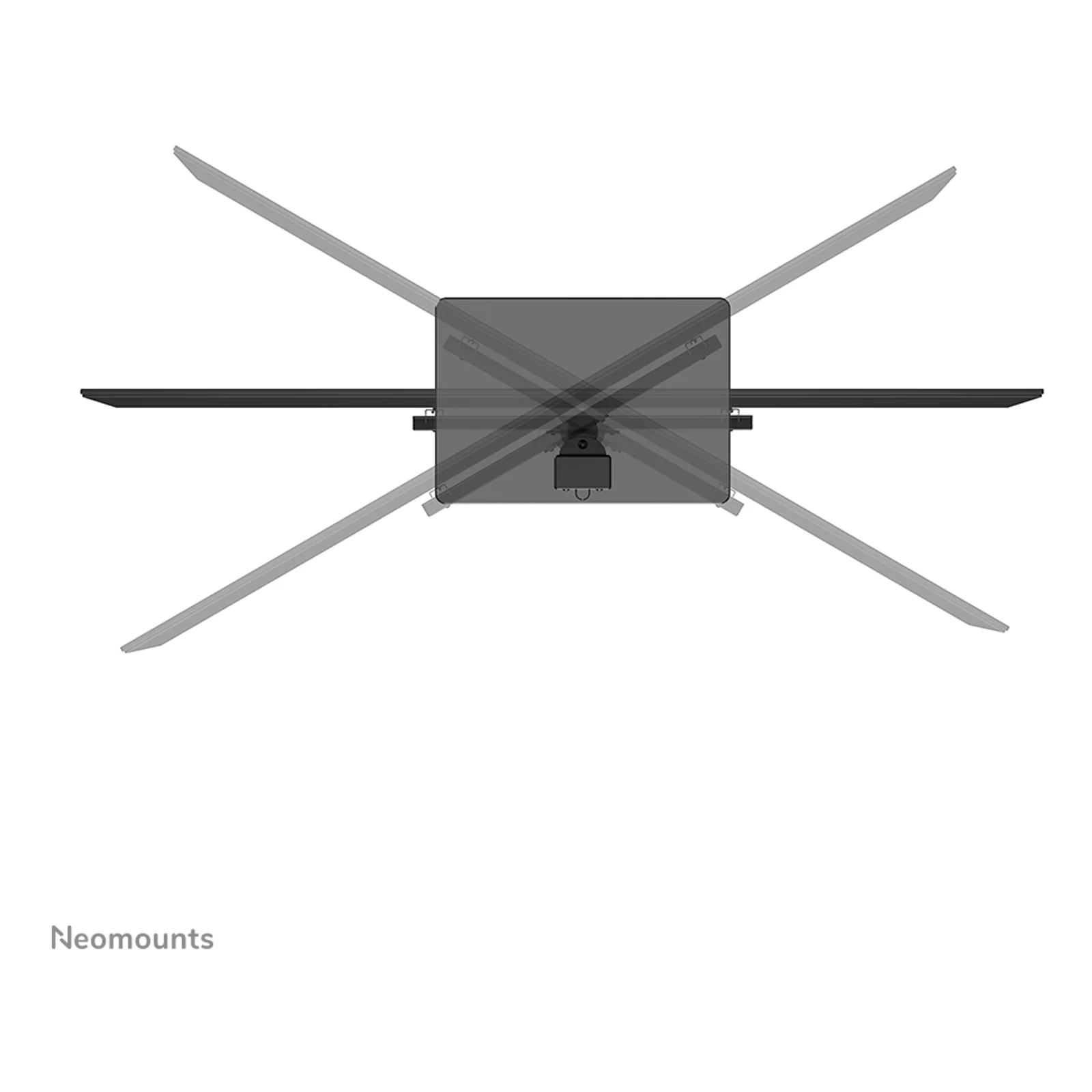 Neomounts DS45-430BL14 Support de bureau pour écran à poser 32-55"- pivotant