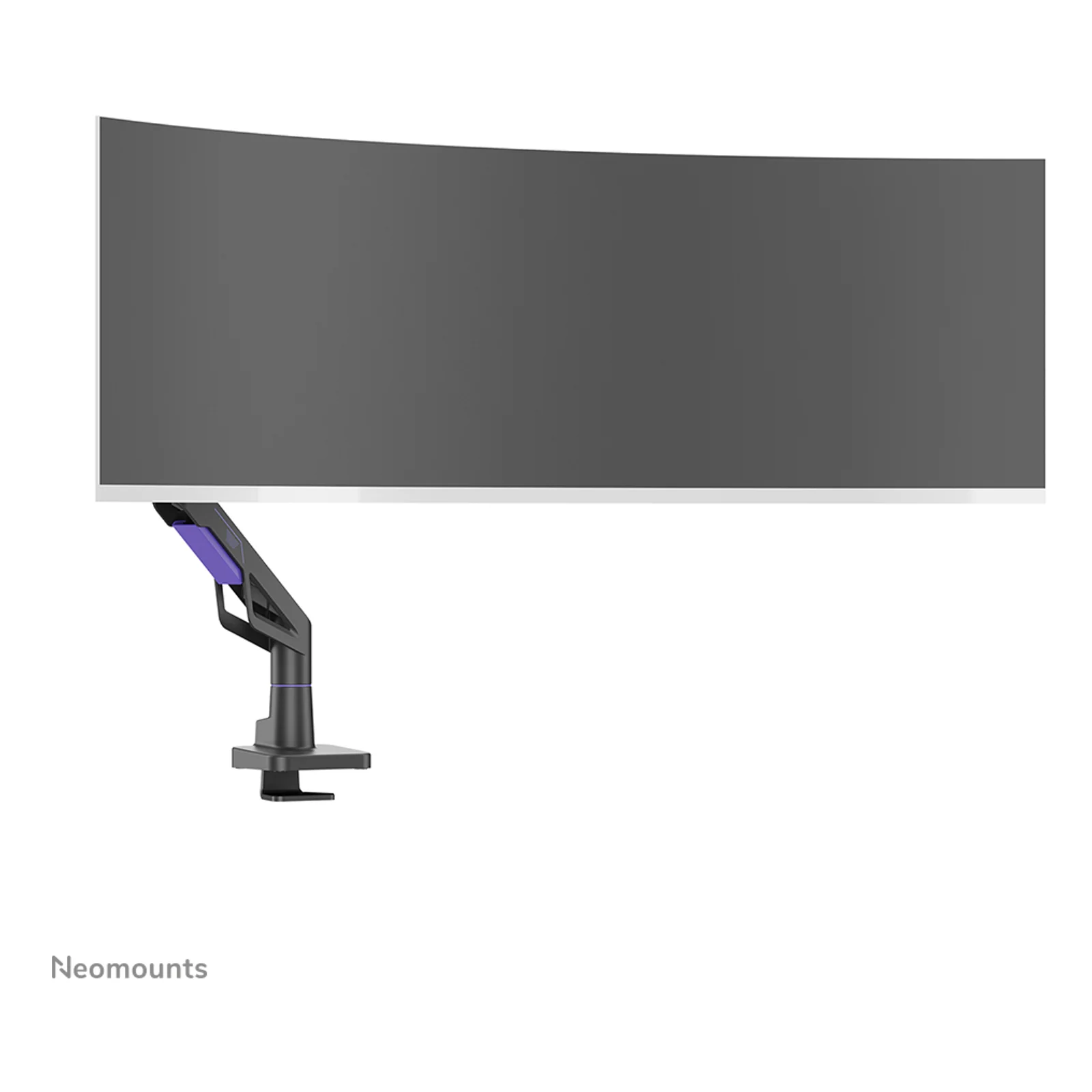 Neomounts DS70-256BL1 Support de écran à fixer gaming 24-57" - ressort à gaz - Topfix - arrêt à 180°