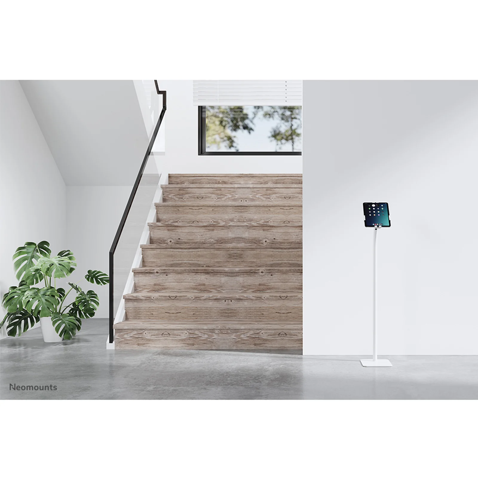 Neomounts FL15-625WH1 Support pour tablette au sol 7.9-11" - verrouillable - universel