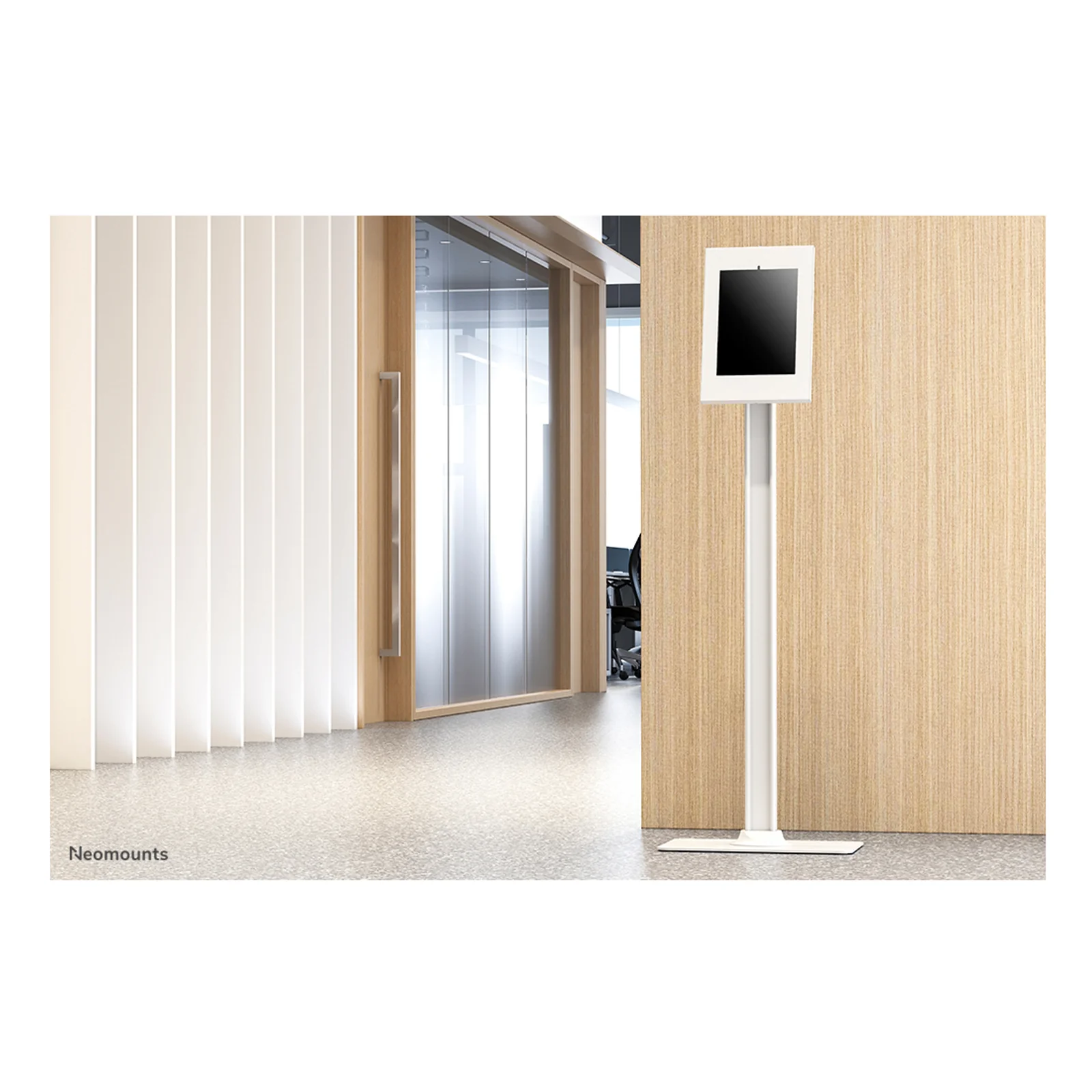Neomounts FL15-650WH1 Support pour tablette au sol 9.7-11" - verrouillable