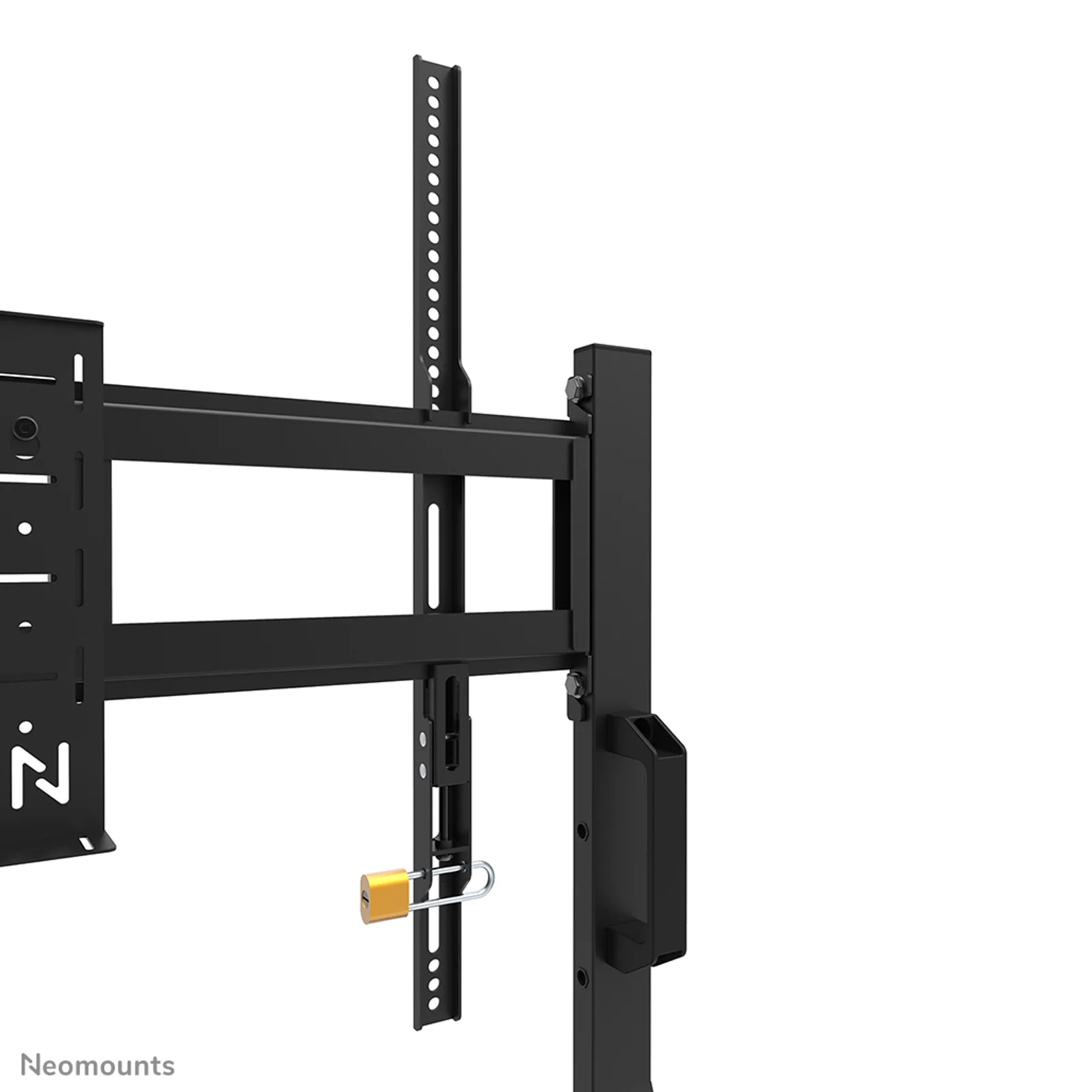 Neomounts FL50-525BL1 Support au sol mobile pour écran 55-86" - installation rapide - TÜV
