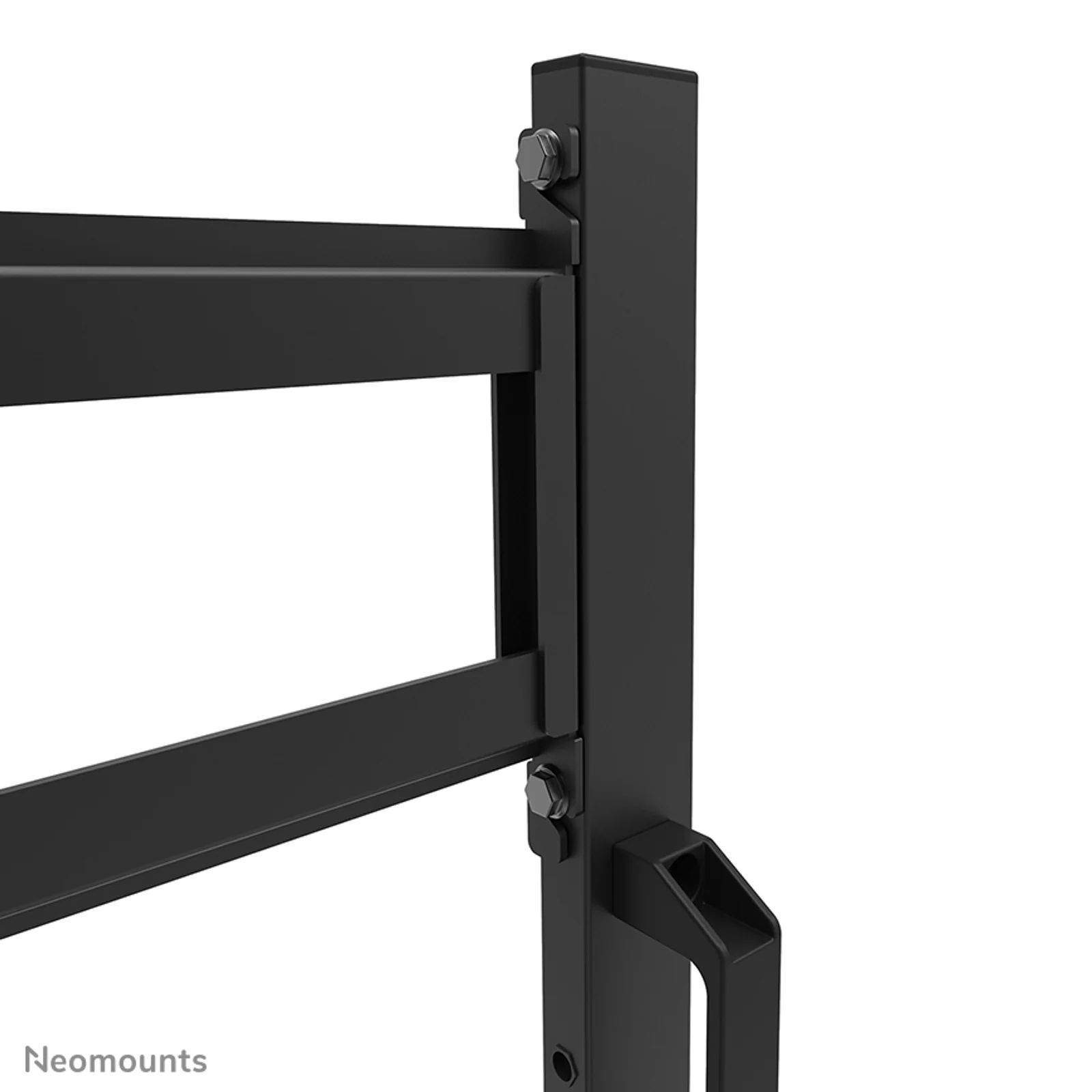 Neomounts FL50-525BL1 Support au sol mobile pour écran 55-86" - installation rapide - TÜV