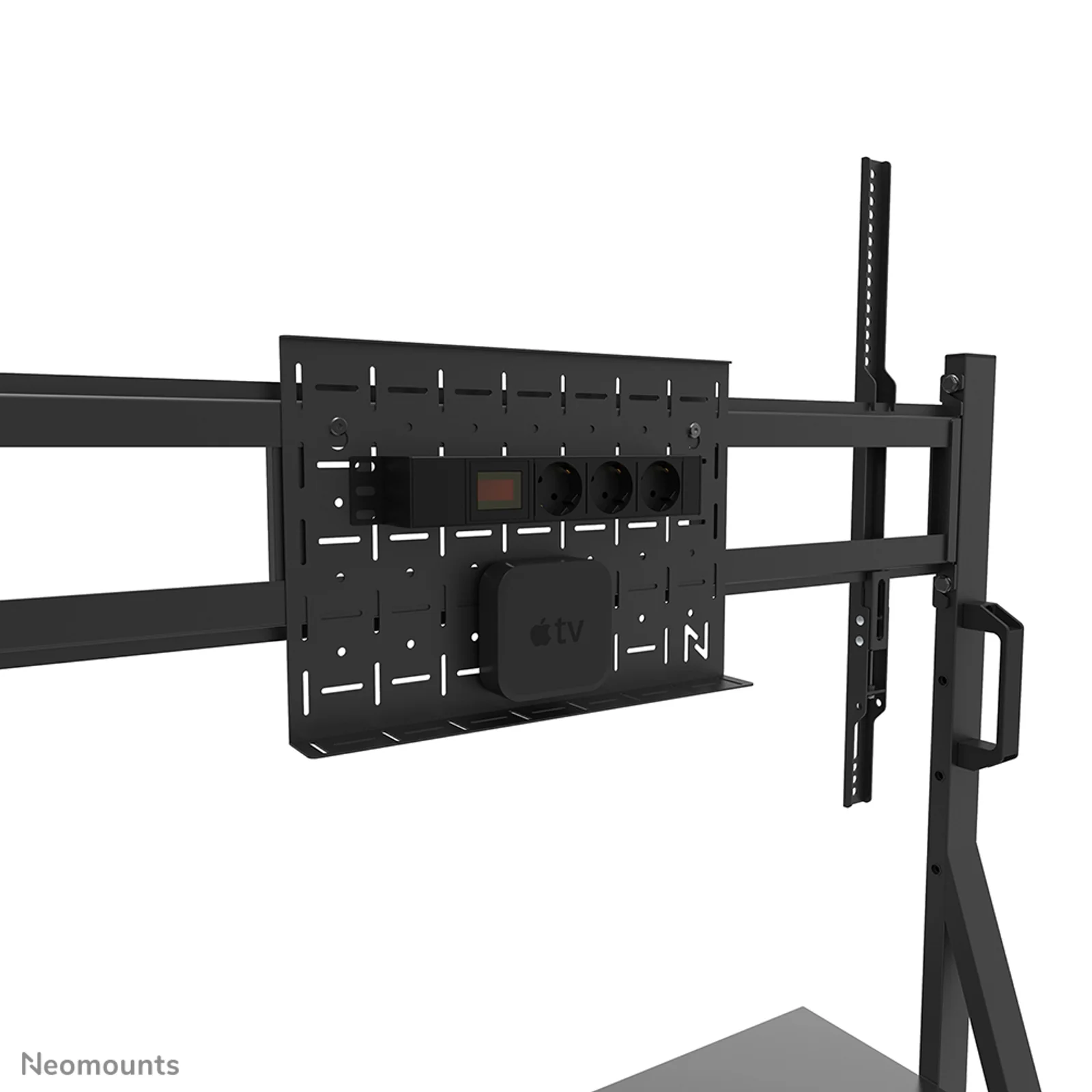 Neomounts FL50-525BL1 Support au sol mobile pour écran 55-86" - installation rapide - TÜV