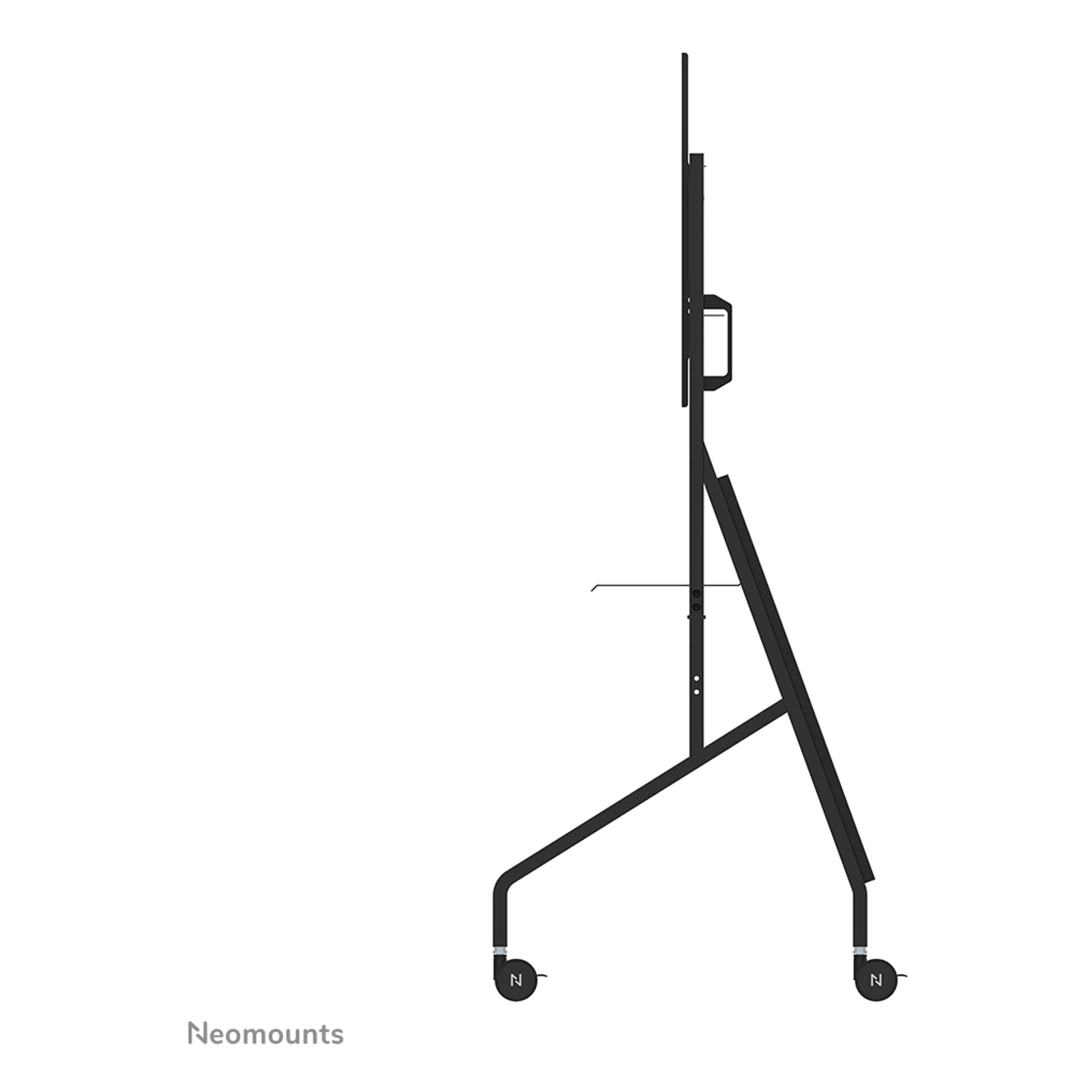 Neomounts FL50-525BL1 Support au sol mobile pour écran 55-86" - installation rapide - TÜV