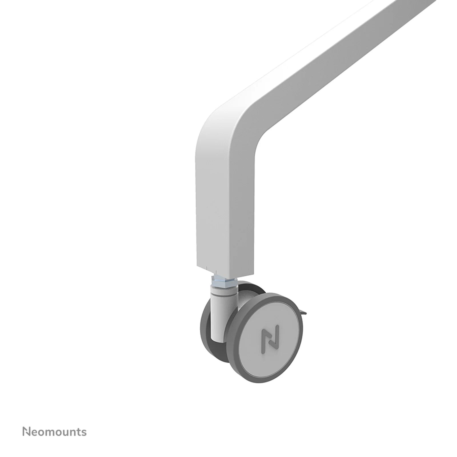 Neomounts FL50-525WH1 Support au sol mobile pour écran 55-86" - installation rapide - TÜV