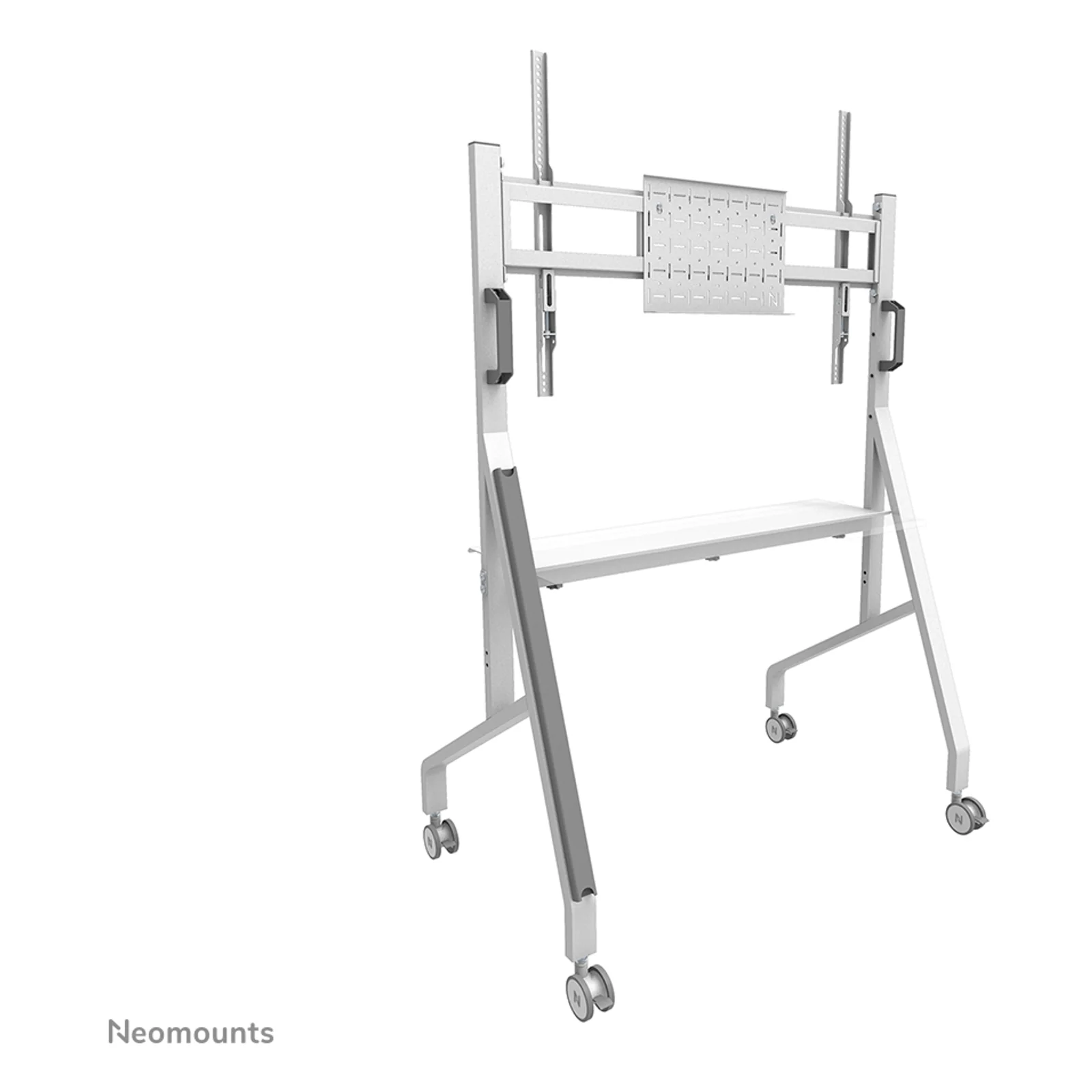 Neomounts FL50-525WH1 Support au sol mobile pour écran 55-86" - installation rapide - TÜV