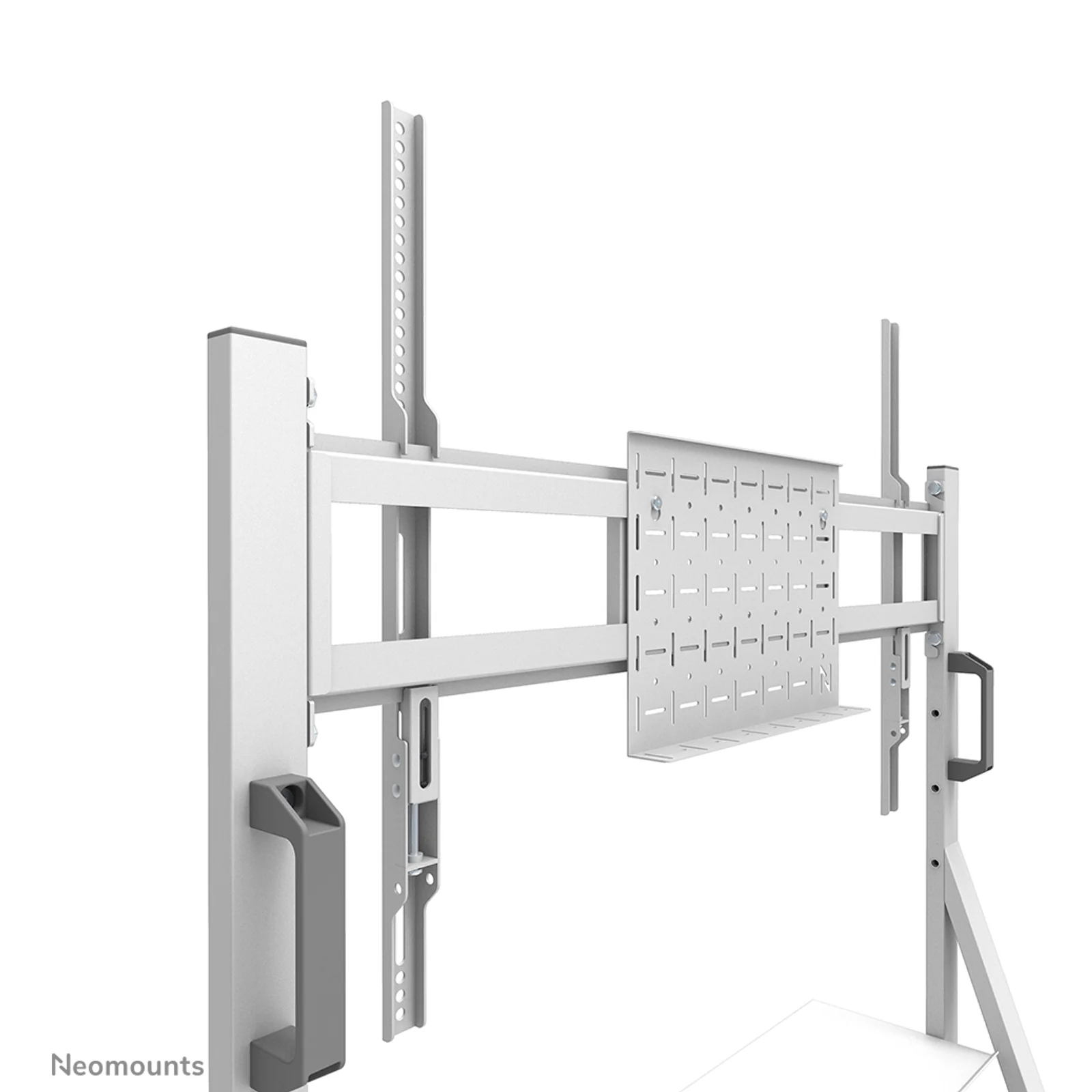 Neomounts FL50-525WH1 Support au sol mobile pour écran 55-86" - installation rapide - TÜV