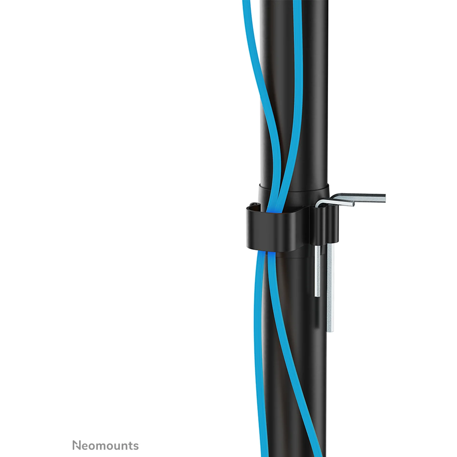 Neomounts FPMA-D550DDVBLACK Support d'écran à poser 10-32" - installation verticale