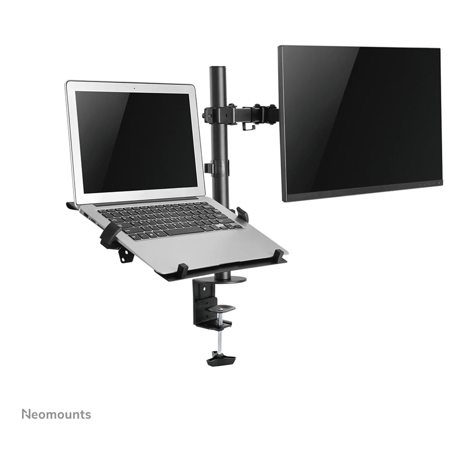 Neomounts FPMA-D550NOTEBOOK Support d'écran à fixer avec support pour ordinateur portable 10-32"