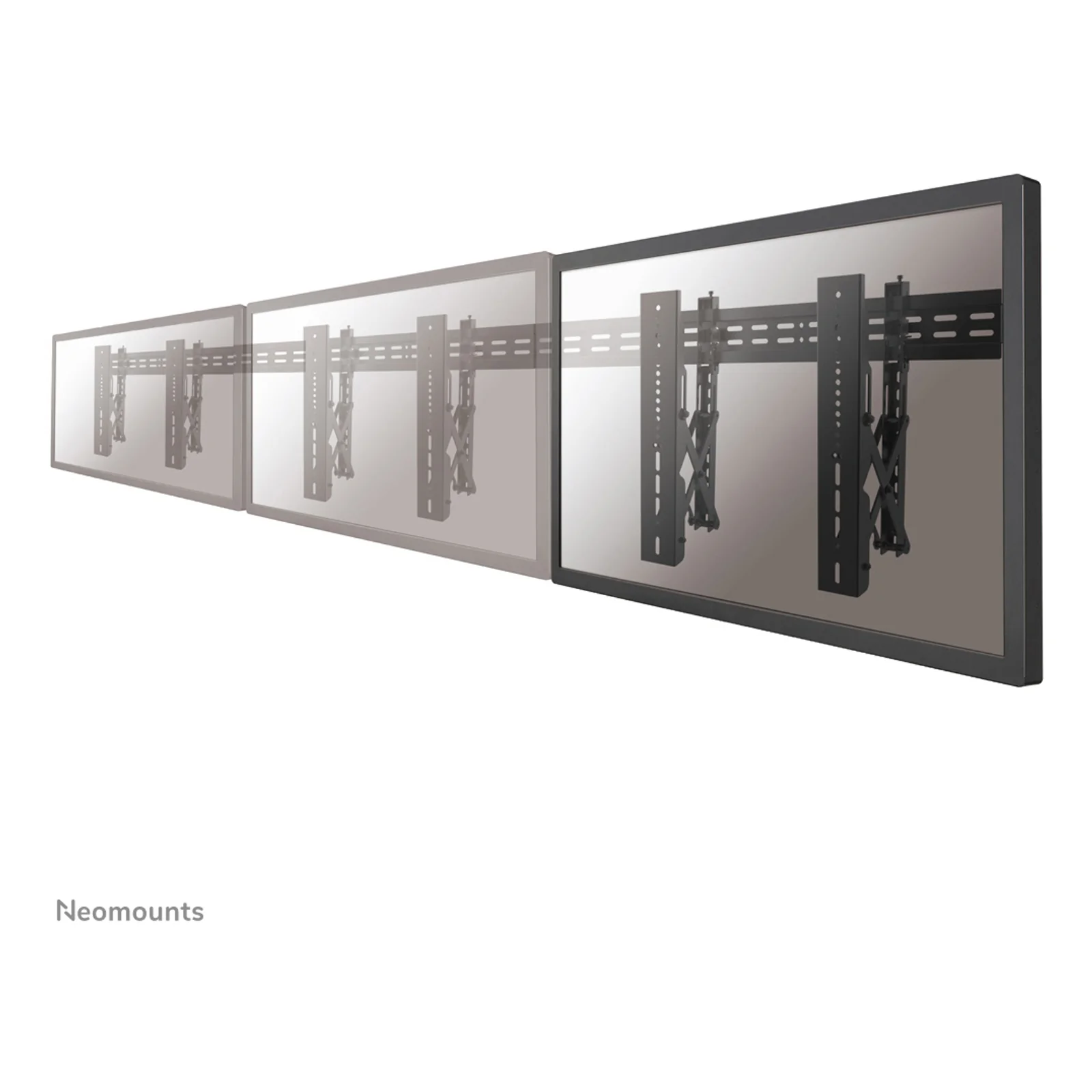 Neomounts LED-VW1000BLACK Support mural pour mur d'images 40-75" - extraire - max 50 kg