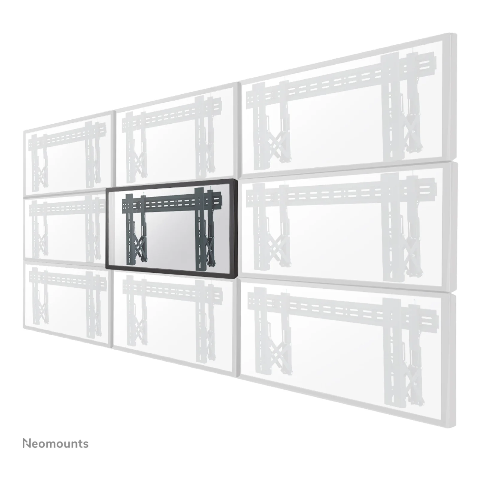 LED-VW1000BLACK Support mural pour mur d'images 40-75" - extraire - max 50 kg