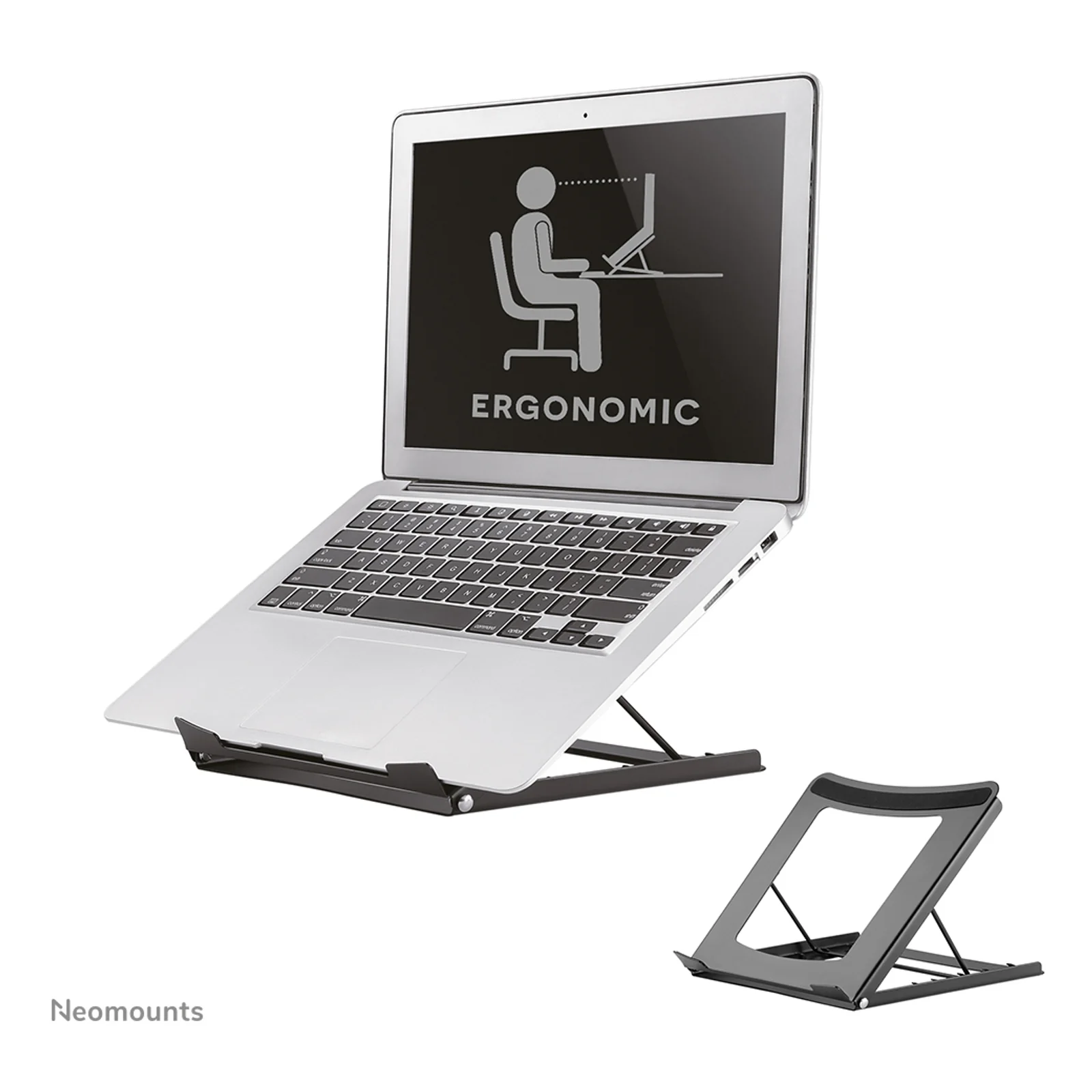 NSLS075BLACK Support pour ordinateur portable 10-16" - pliable - compact - universel