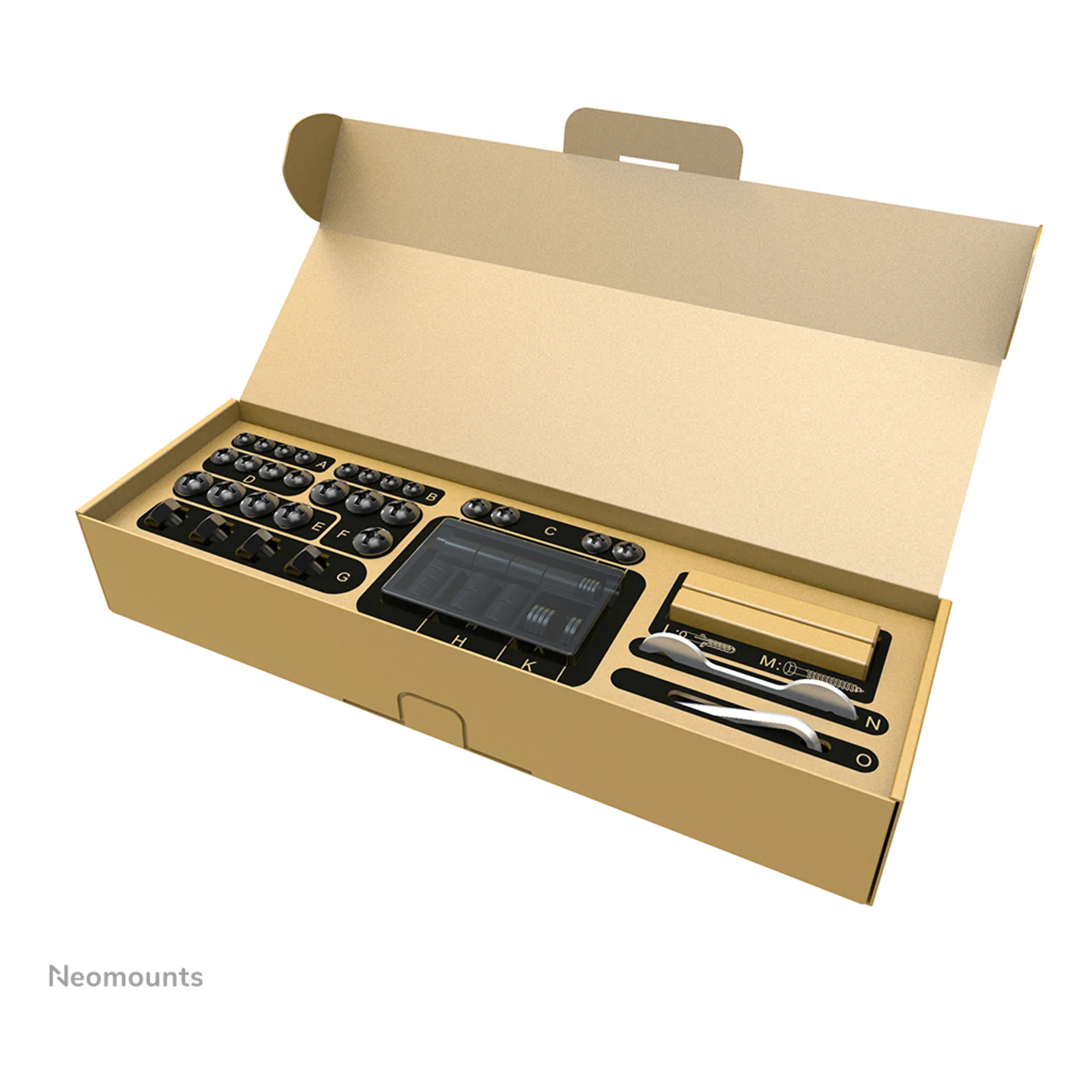 Neomounts WL40S-850BL16 Support pour écran mural 40-70" - orientable - installation rapide