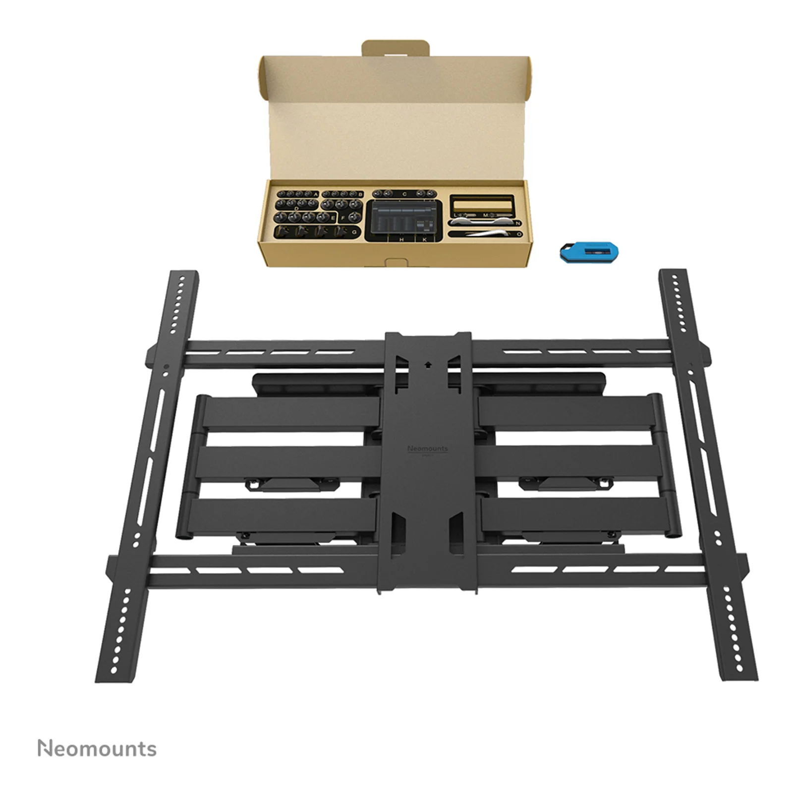 Neomounts WL40S-950BL18 Support mural robuste pour écran 55-110" - orientable