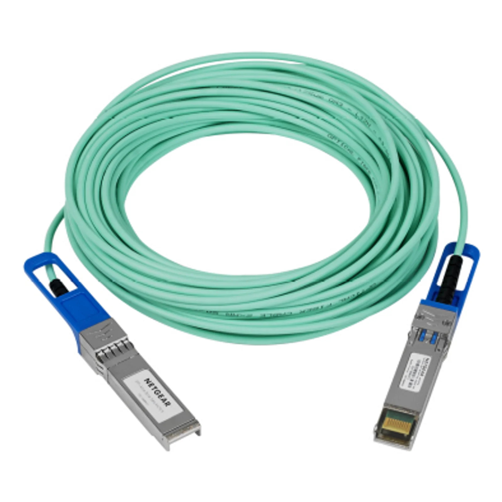 AXC7615 câble InfiniBand et à fibres optiques 15 m SFP+ Turquoise