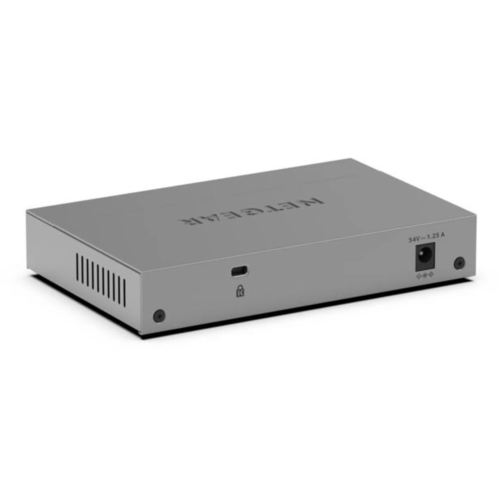 NETGEAR GS105EP Non-géré Gigabit Ethernet (10/100/1000) Connexion Ethernet, supportant l'alimentation via ce port (PoE) Gris