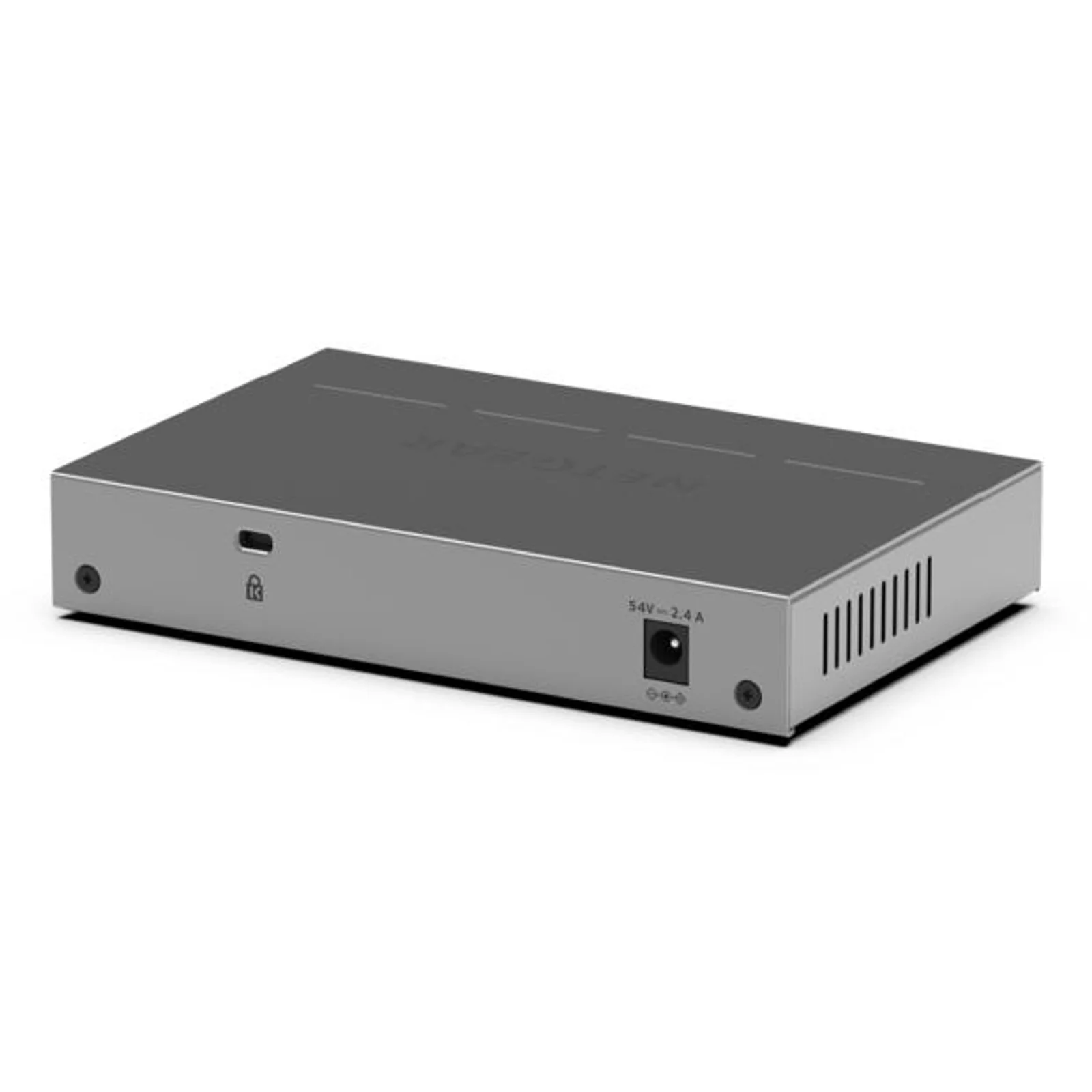 NETGEAR GS108EPP Non-géré Gigabit Ethernet (10/100/1000) Connexion Ethernet, supportant l'alimentation via ce port (PoE) Montage sur le bureau ou sur le mur Gris