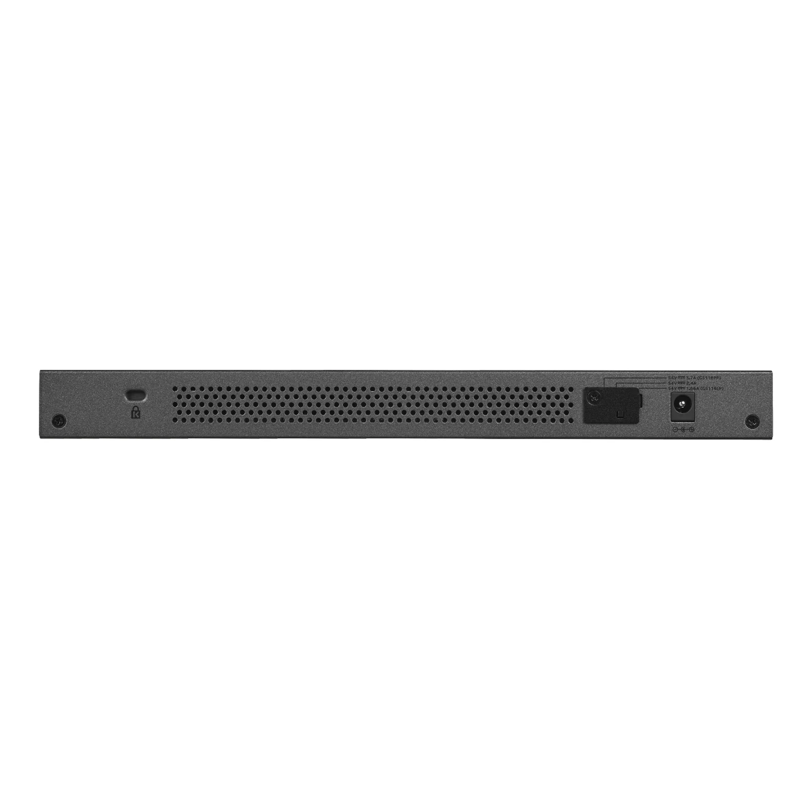 NETGEAR GS116LP Non-géré Gigabit Ethernet (10/100/1000) Connexion Ethernet, supportant l'alimentation via ce port (PoE) Noir