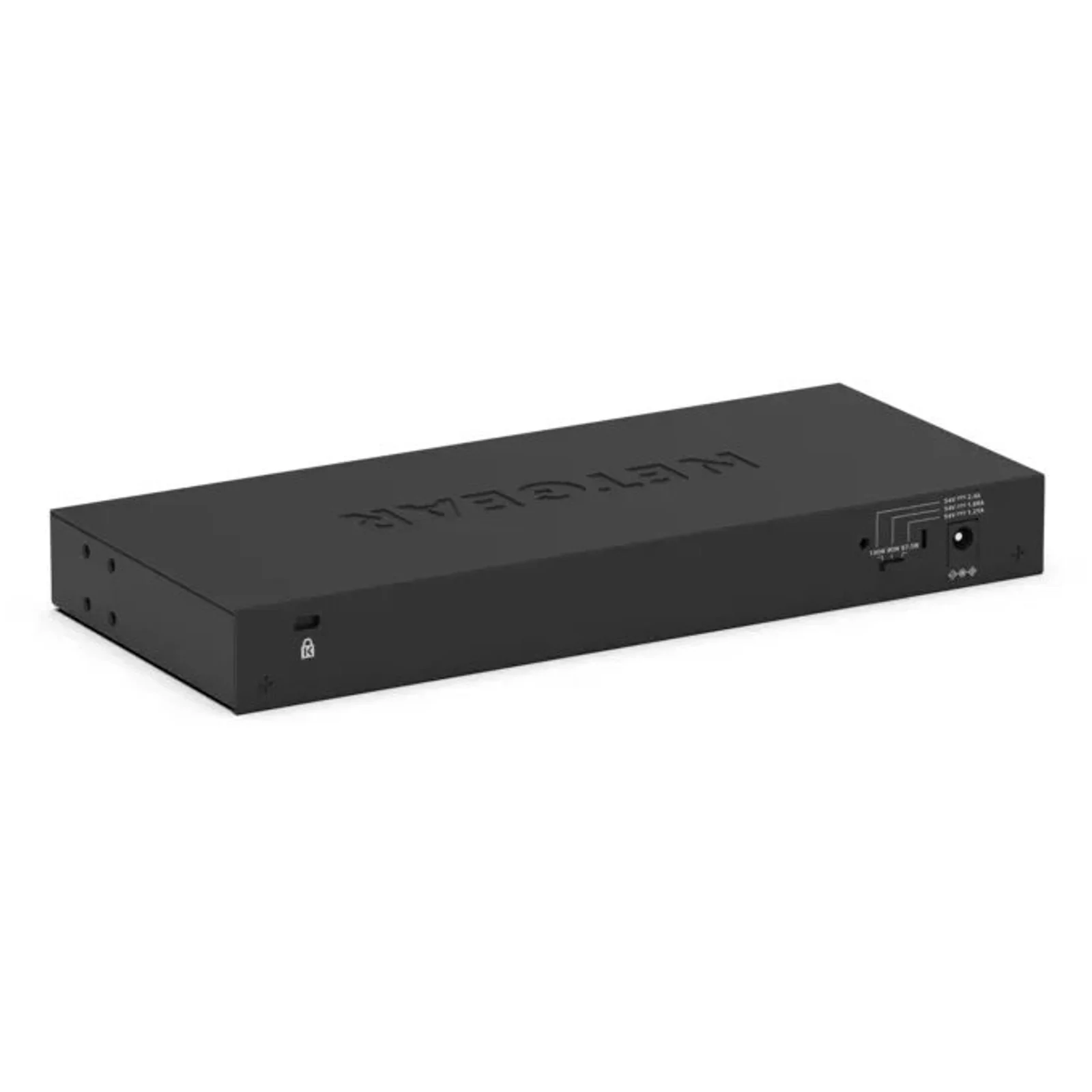 NETGEAR GS308LP Non-géré Gigabit Ethernet (10/100/1000) Connexion Ethernet, supportant l'alimentation via ce port (PoE) Bureau Noir
