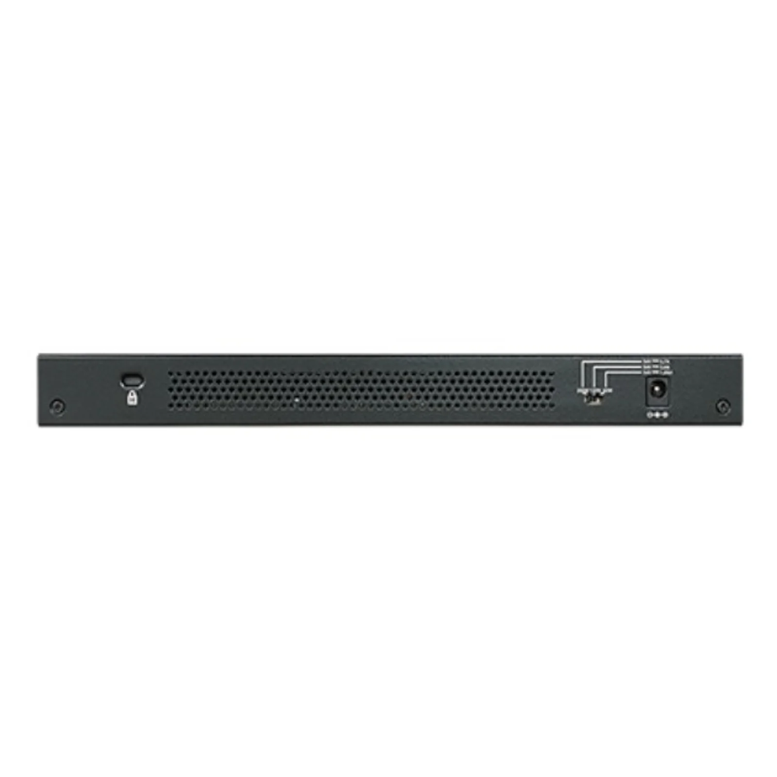 NETGEAR GS316PP Non-géré Gigabit Ethernet (10/100/1000) Connexion Ethernet, supportant l'alimentation via ce port (PoE) Noir