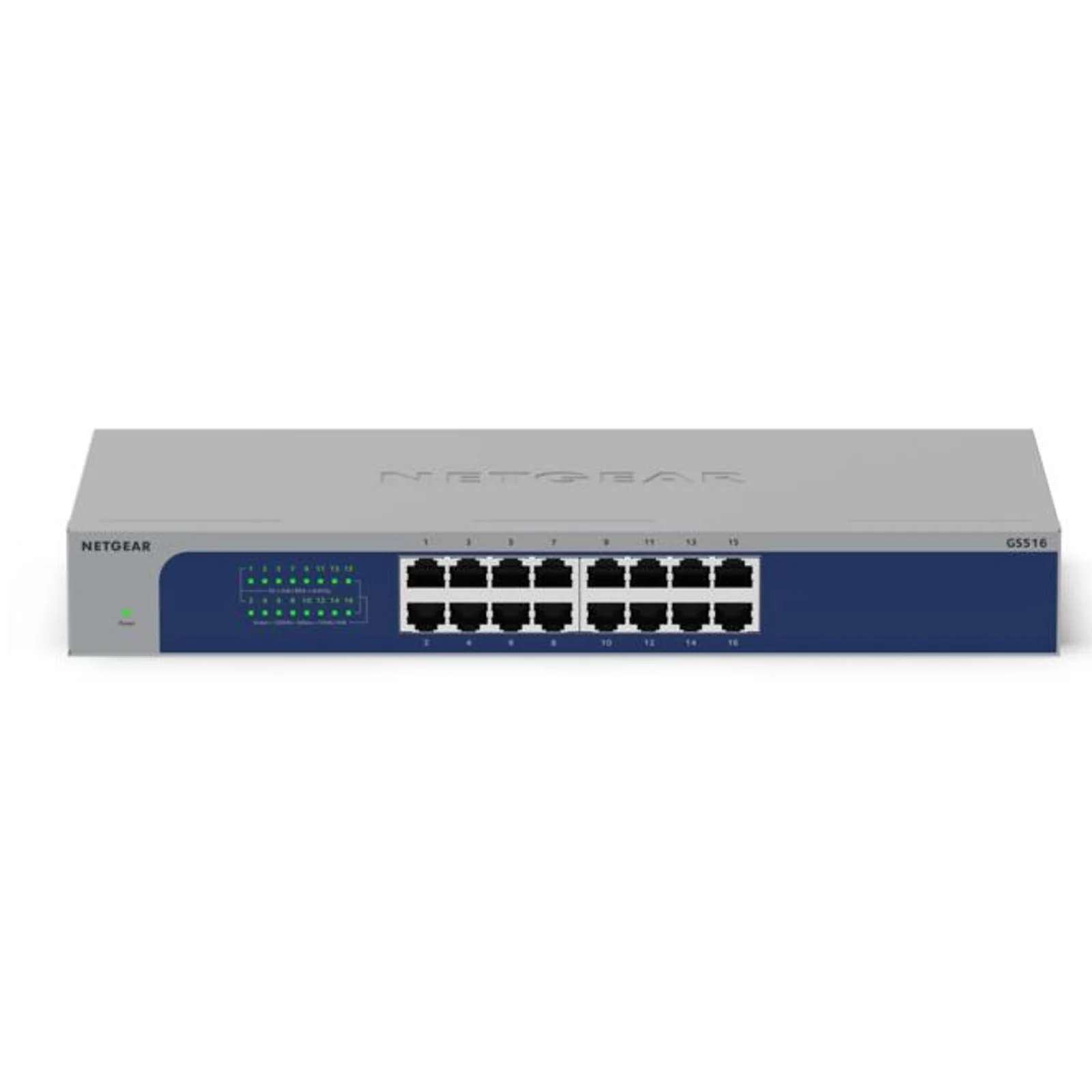 GS516-300EUS commutateur réseau Non-géré Gigabit Ethernet (10/100/1000) Gris