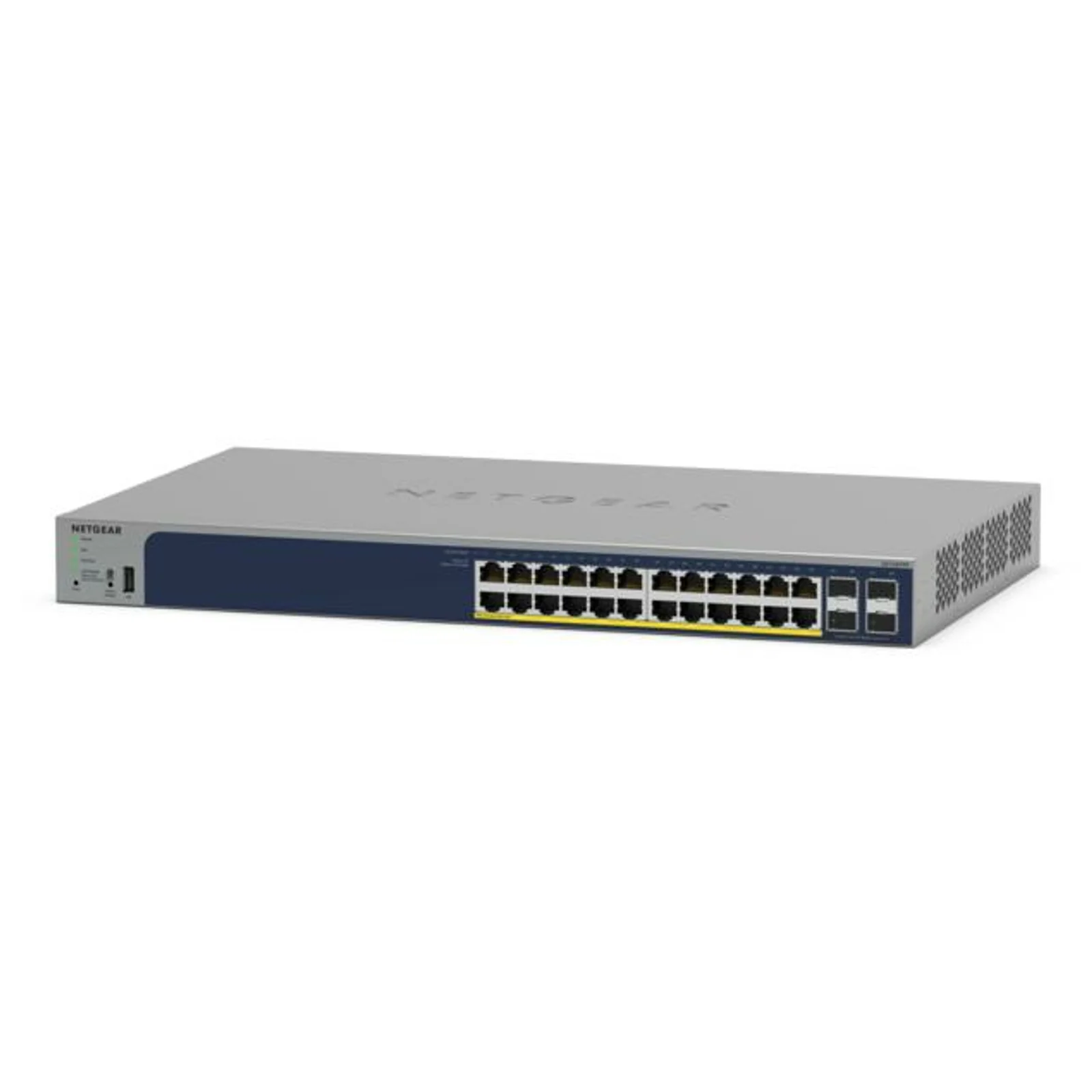 GS728TPP Géré L2/L3/L4 Gigabit Ethernet (10/100/1000) Connexion Ethernet, supportant l'alimentation via ce port (PoE) Gris