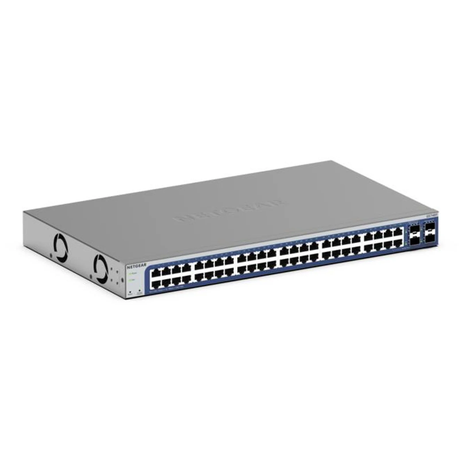 GS748Tv6 Géré L2/L3/L4 Gigabit Ethernet (10/100/1000) Noir, Gris