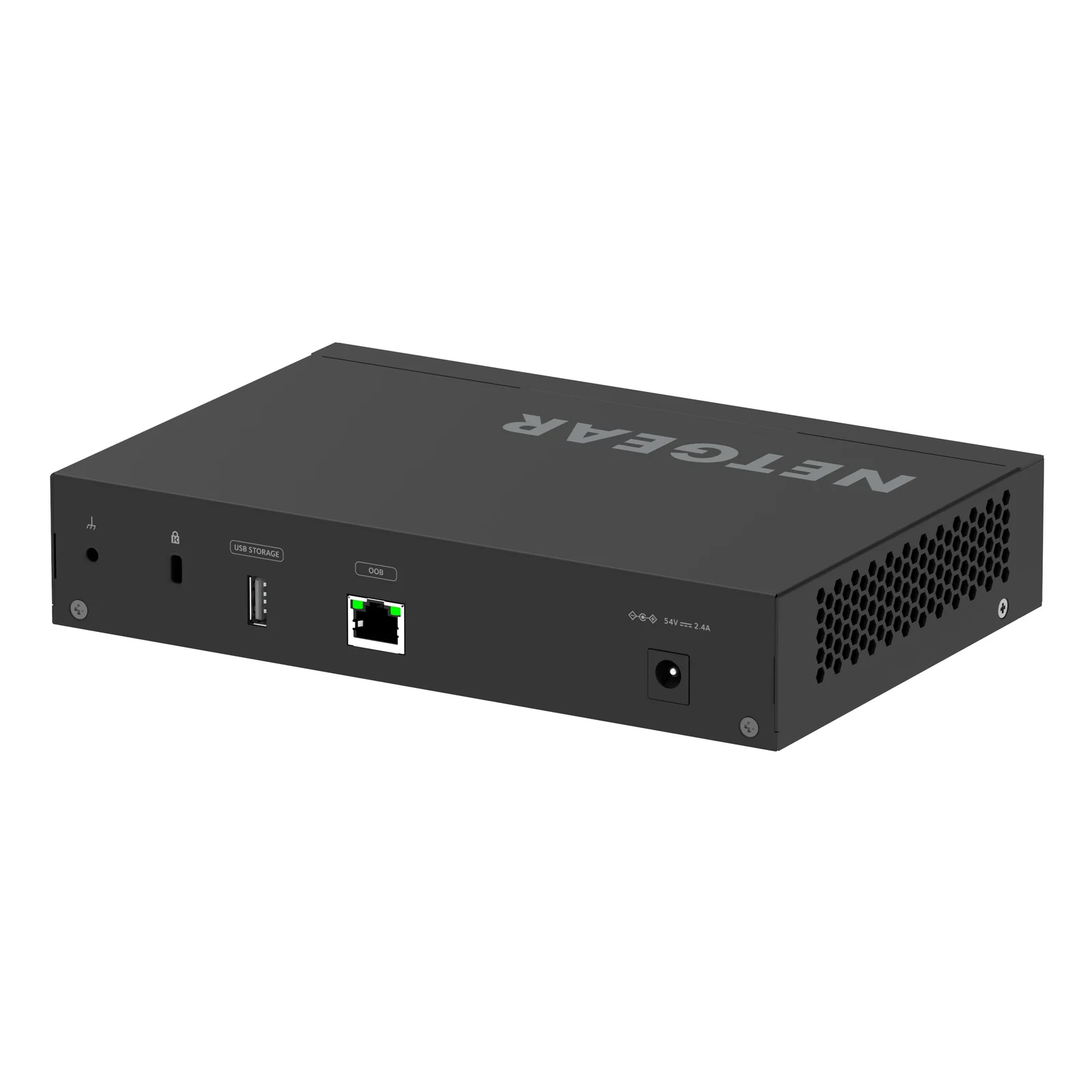 NETGEAR GSM4210PD-100EUS commutateur réseau Géré L2/L3 Gigabit Ethernet (10/100/1000) Connexion Ethernet, supportant l'alimentation via ce port (PoE) Noir