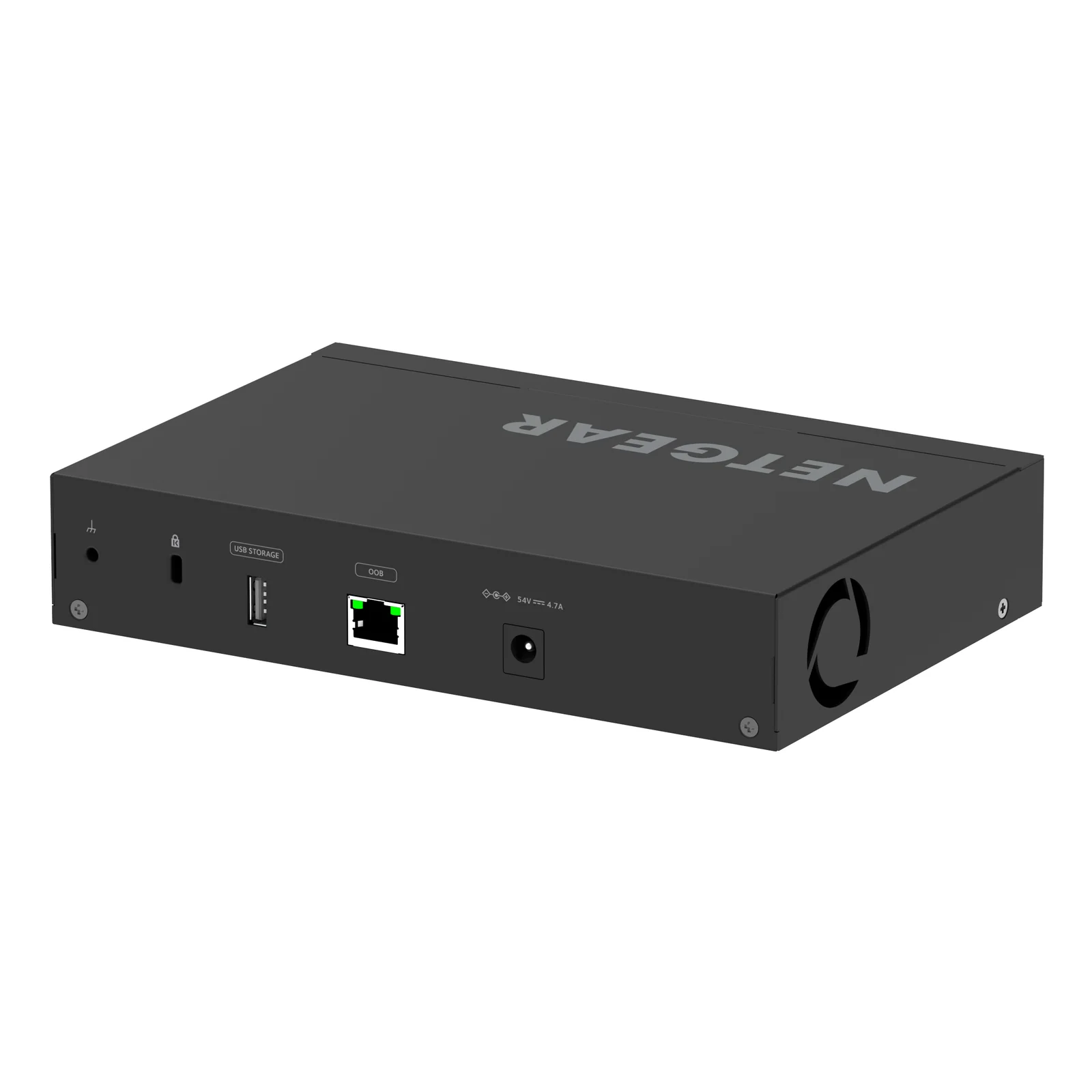 NETGEAR GSM4210PX-100EUS commutateur réseau Géré L2/L3 Gigabit Ethernet (10/100/1000) Connexion Ethernet, supportant l'alimentation via ce port (PoE) Noir