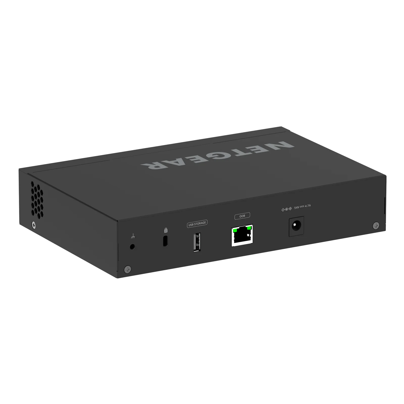 NETGEAR GSM4210PX-100EUS commutateur réseau Géré L2/L3 Gigabit Ethernet (10/100/1000) Connexion Ethernet, supportant l'alimentation via ce port (PoE) Noir