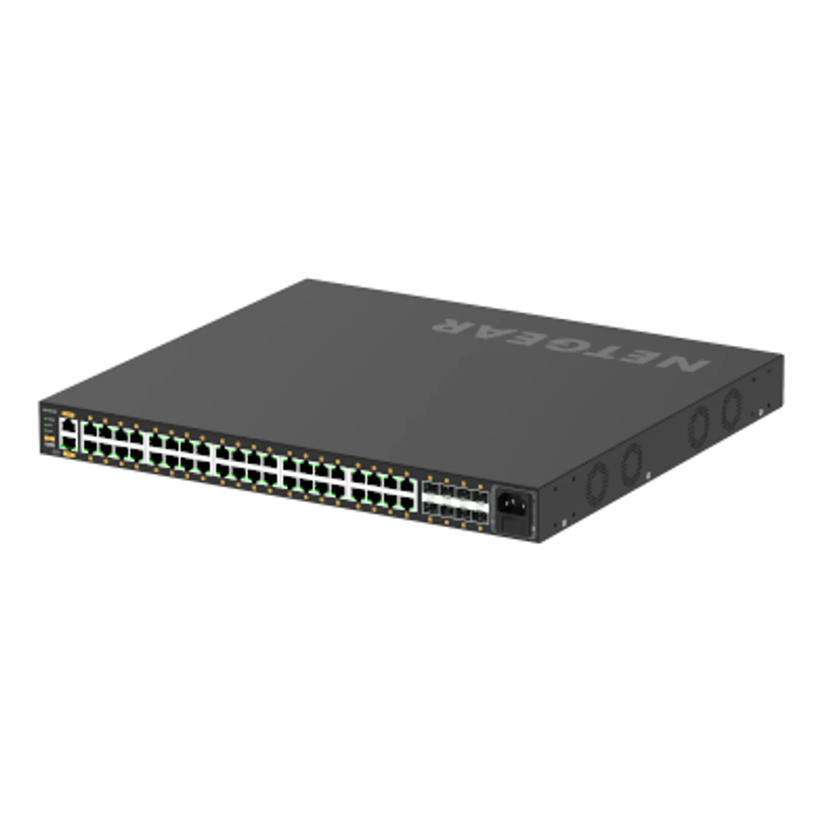 GSM4248PX-100EUS commutateur réseau Géré L2/L3/L4 Gigabit Ethernet (10/100/1000) Connexion Ethernet, supportant l'alimentation via ce port (PoE) Noir