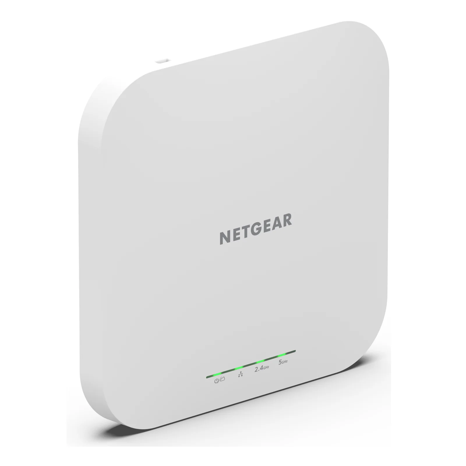 NETGEAR Insight Cloud Managed WiFi 6 AX1800 Dual Band Access Point (WAX610) 1800 Mbit/s Blanc Connexion Ethernet, supportant l'alimentation via ce port (PoE)
