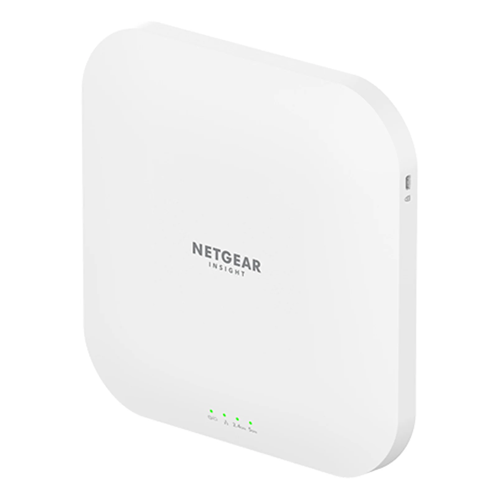 NETGEAR Insight Cloud Managed WiFi 6 AX3600 Dual Band Access Point (WAX620) 3600 Mbit/s Blanc Connexion Ethernet, supportant l'alimentation via ce port (PoE)