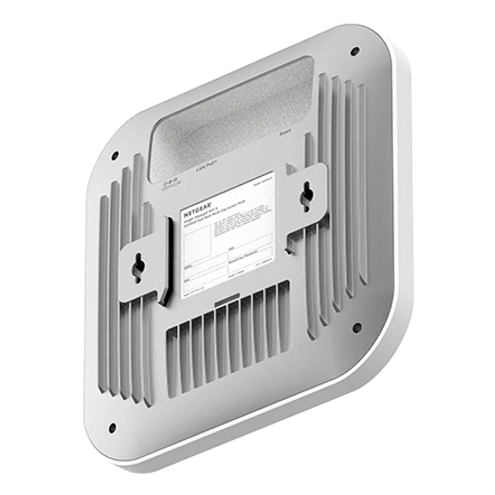NETGEAR Insight Cloud Managed WiFi 6 AX3600 Dual Band Access Point (WAX620) 3600 Mbit/s Blanc Connexion Ethernet, supportant l'alimentation via ce port (PoE)