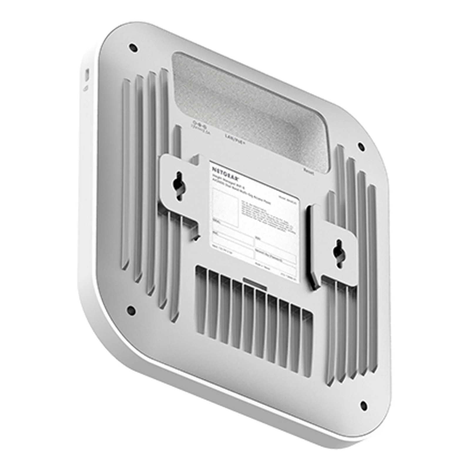 NETGEAR Insight Cloud Managed WiFi 6 AX3600 Dual Band Access Point (WAX620) 3600 Mbit/s Blanc Connexion Ethernet, supportant l'alimentation via ce port (PoE)