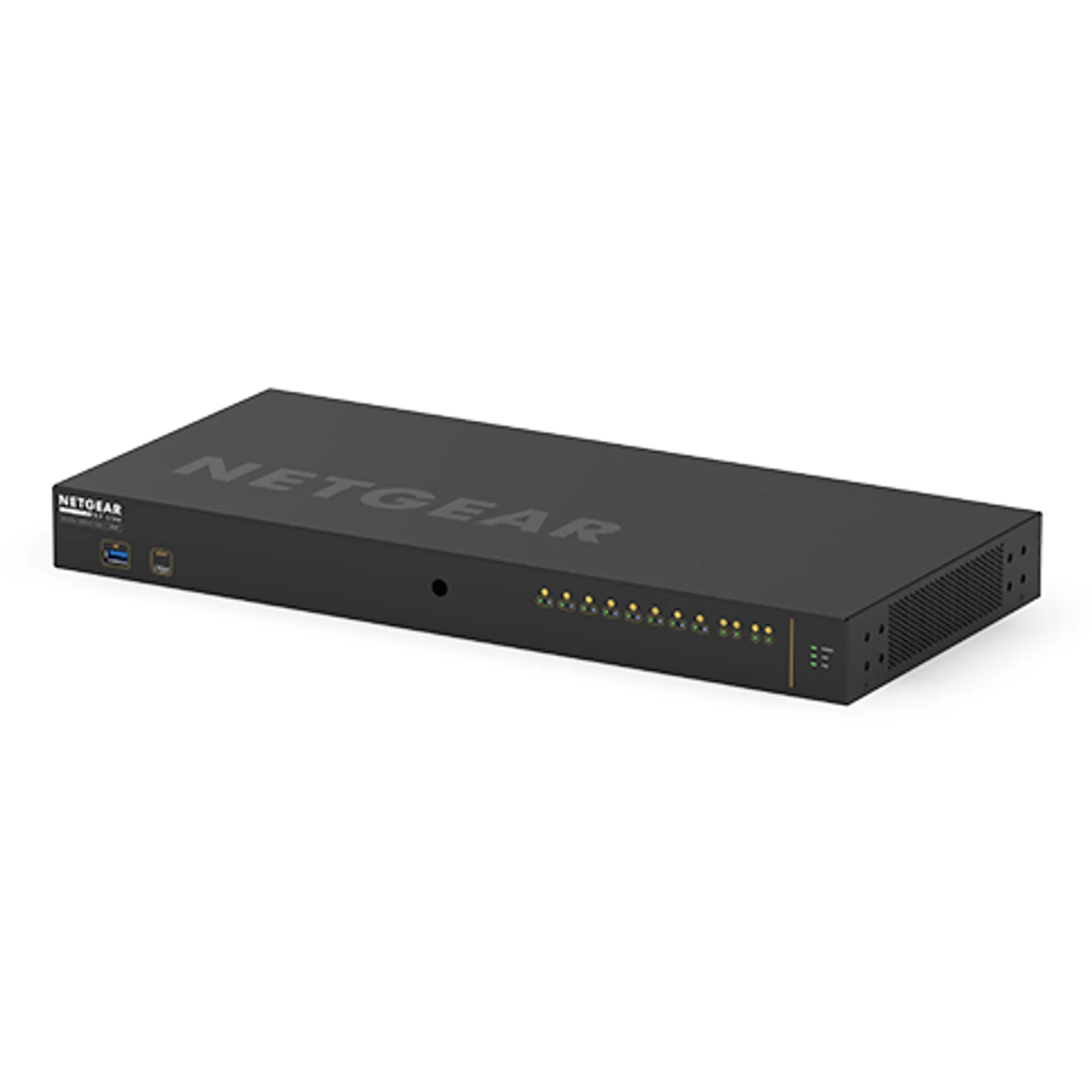 NETGEAR M4250-10G2XF-PoE+ Géré L2/L3 Gigabit Ethernet (10/100/1000) Connexion Ethernet, supportant l'alimentation via ce port (PoE) 1U Noir