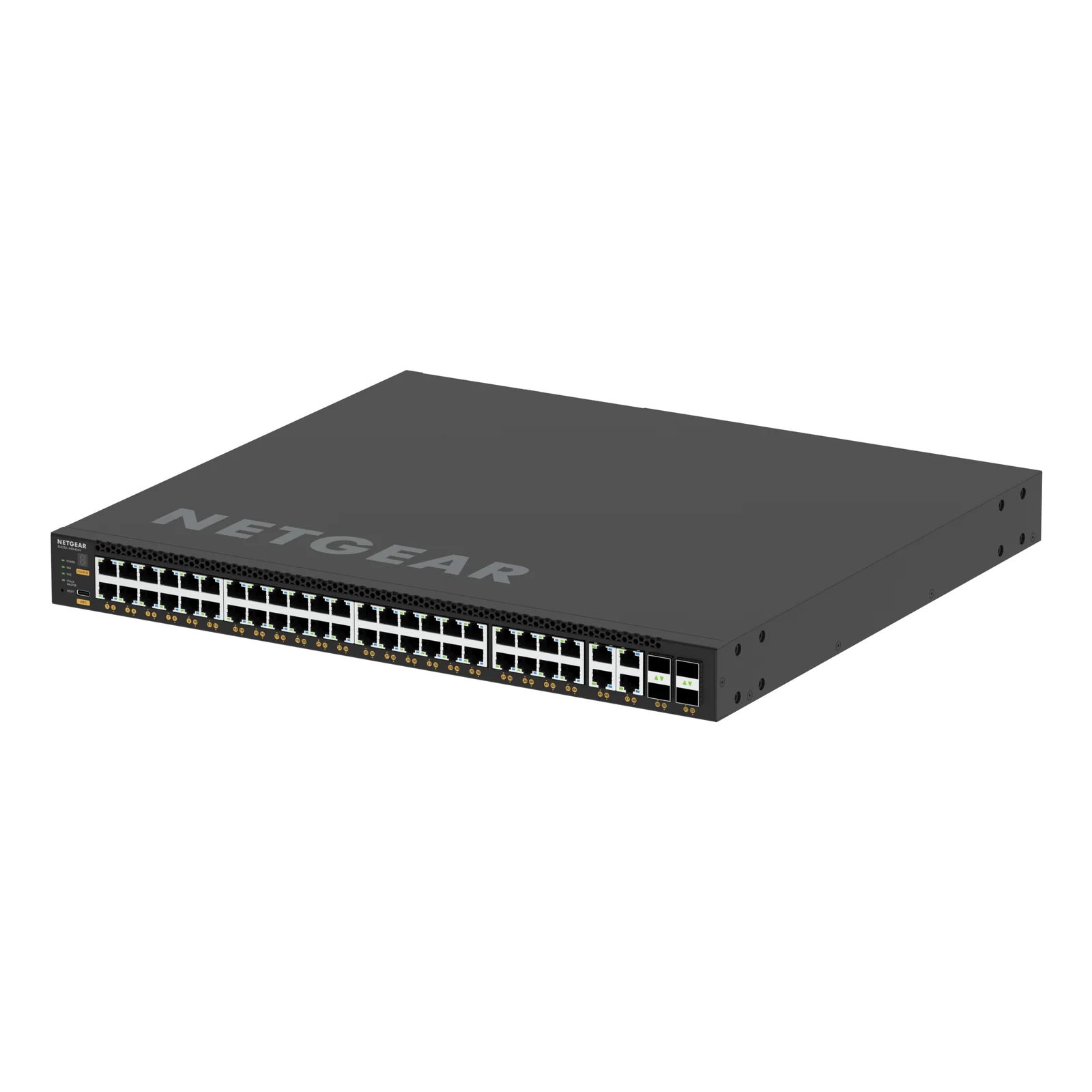 M4350-44M4X4V Géré L3 2.5G Ethernet (100/1000/2500) Connexion Ethernet, supportant l'alimentation via ce port (PoE) 1U Noir