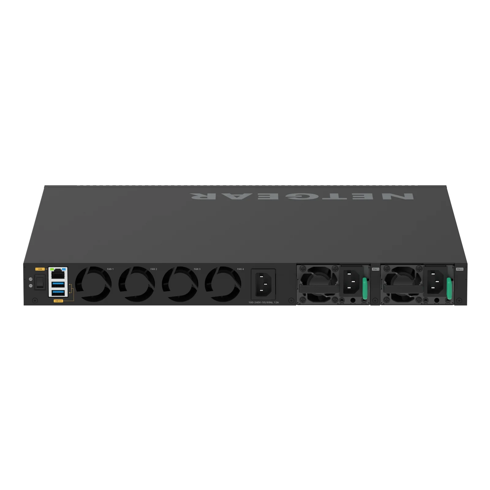 NETGEAR M4350-44M4X4V Géré L3 2.5G Ethernet (100/1000/2500) Connexion Ethernet, supportant l'alimentation via ce port (PoE) 1U Noir
