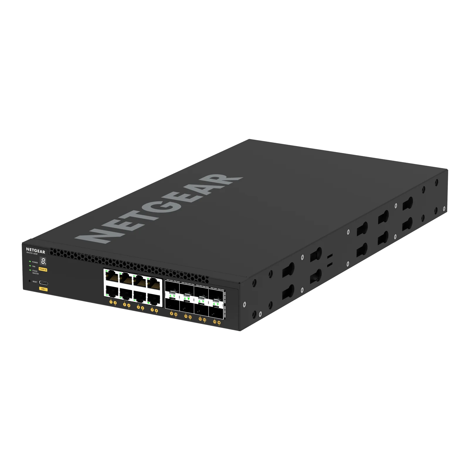 NETGEAR M4350-8X8F Géré L3 10G Ethernet (100/1000/10000) 1U Noir