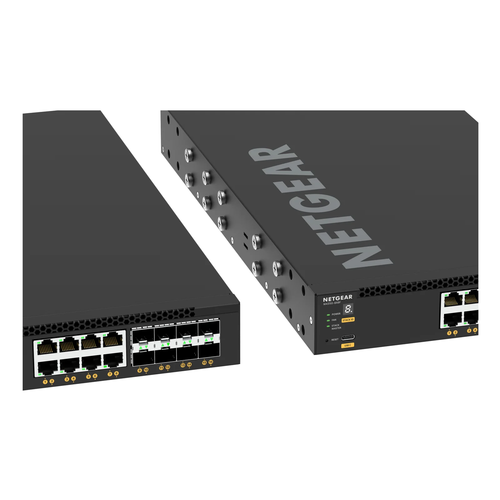NETGEAR M4350-8X8F Géré L3 10G Ethernet (100/1000/10000) 1U Noir
