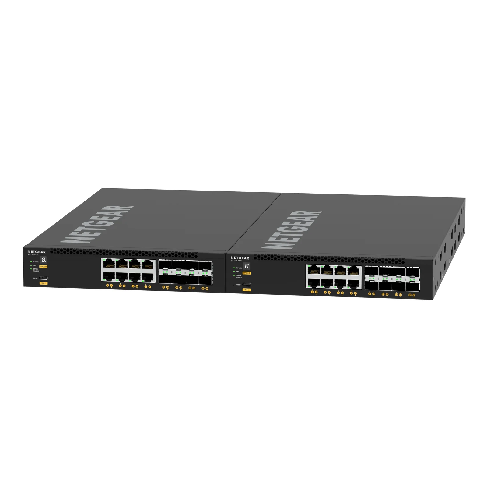 NETGEAR M4350-8X8F Géré L3 10G Ethernet (100/1000/10000) 1U Noir
